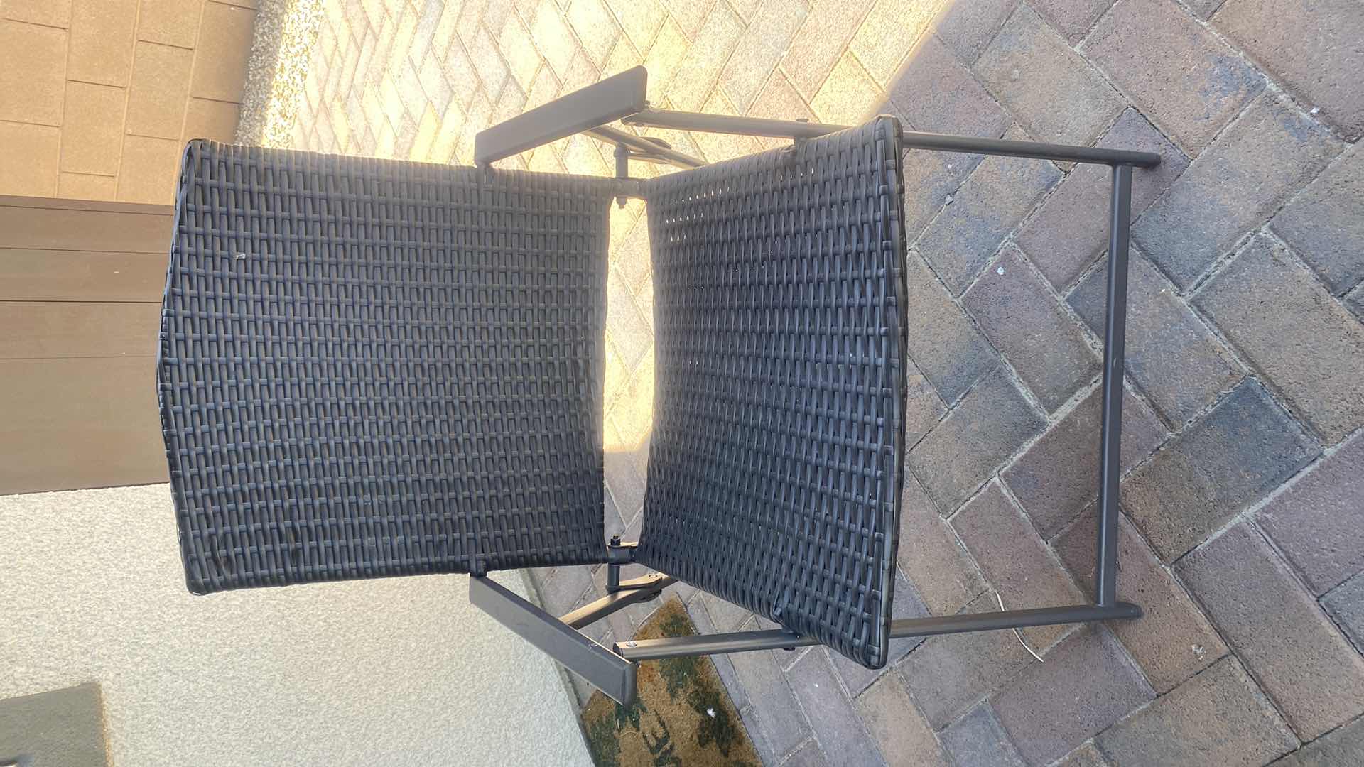 Photo 1 of STYLEWELL ALUMINIUM & PLASTIC CAFÉ SET TABLE MEASURES 25” x 29”