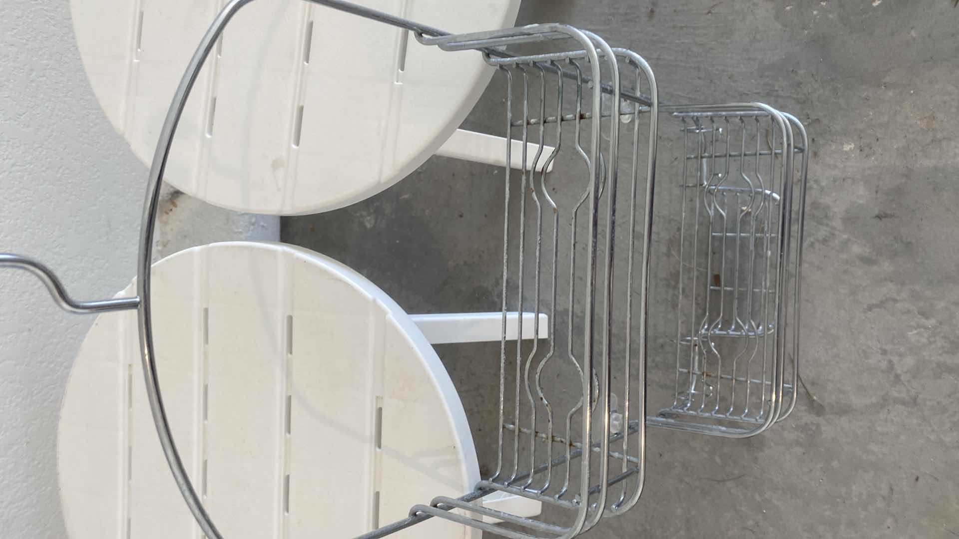 Photo 1 of RESIN FOOT STOOLS & SHOWER STORAGE