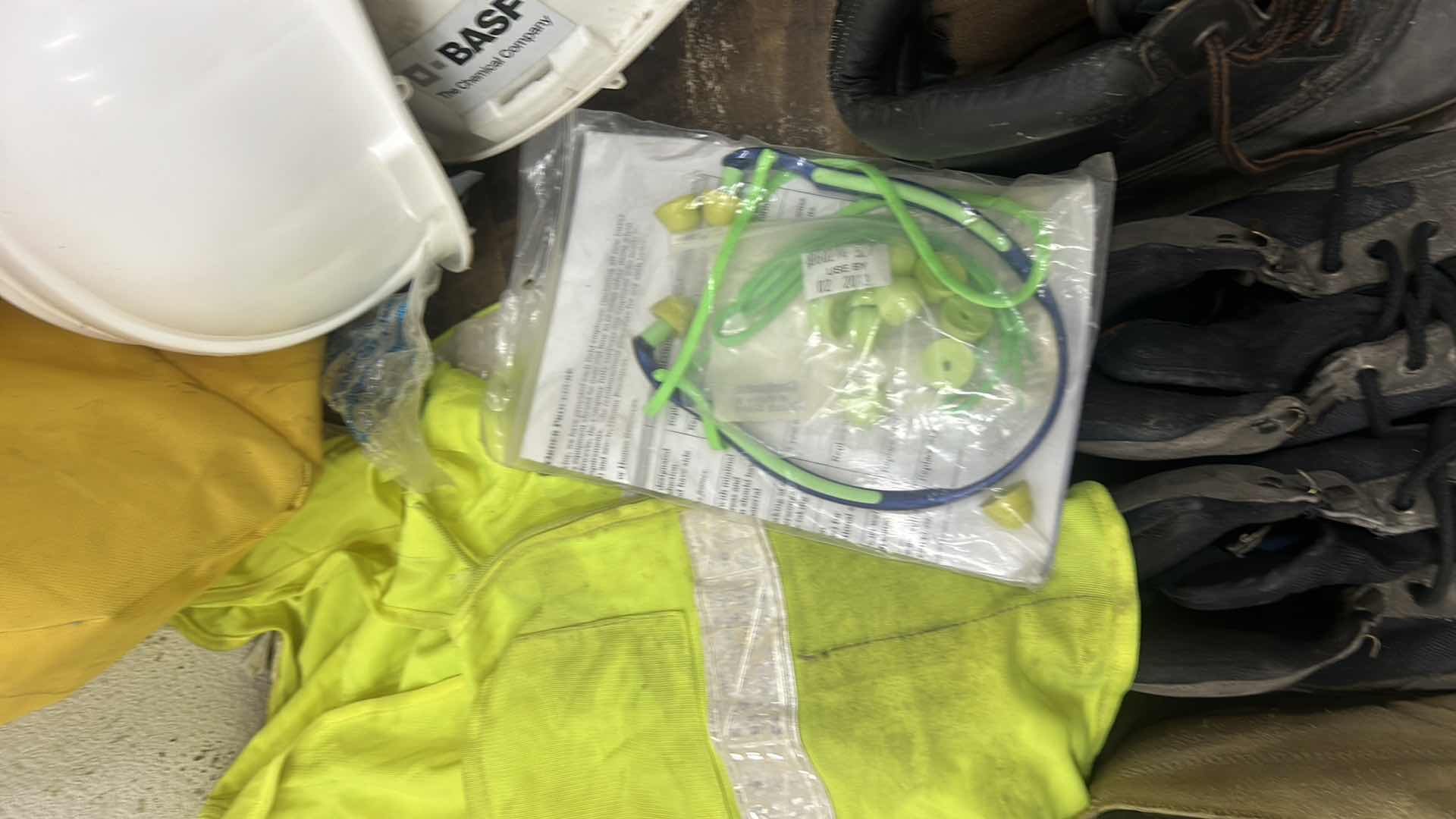 Photo 1 of CONSTRUCTION GEAR, SHOES AND BACKPACK SHOES SIZE 8 & 8.5