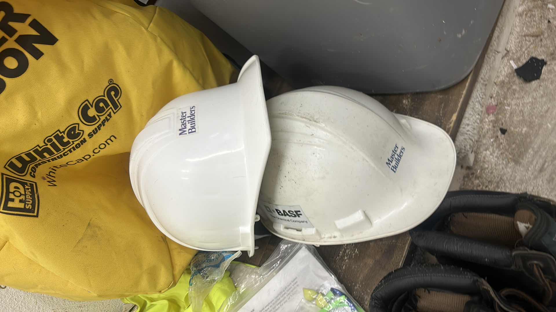 Photo 1 of CONSTRUCTION GEAR, SHOES AND BACKPACK SHOES SIZE 8 & 8.5