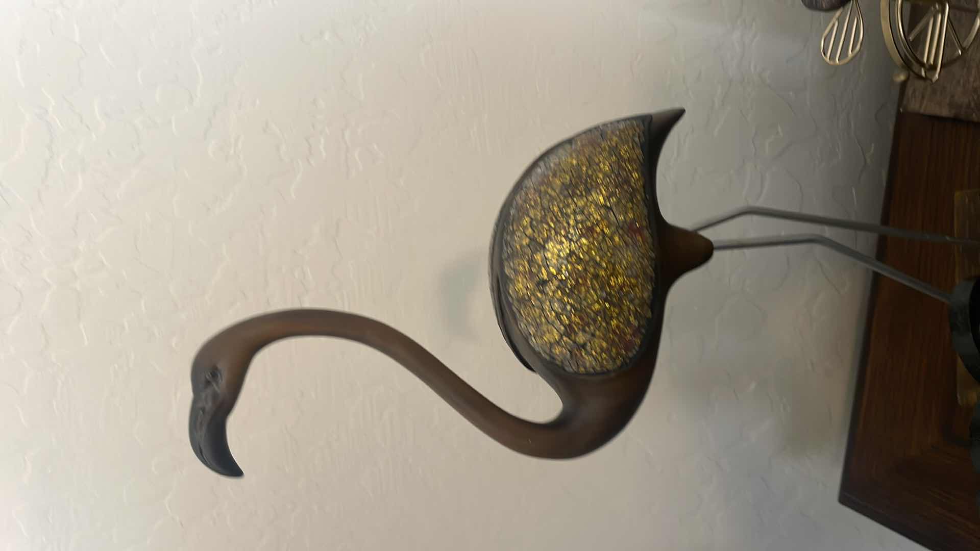 Photo 1 of HOME DECOR ITEMS-BOOK ENDS BIRD CANDLE