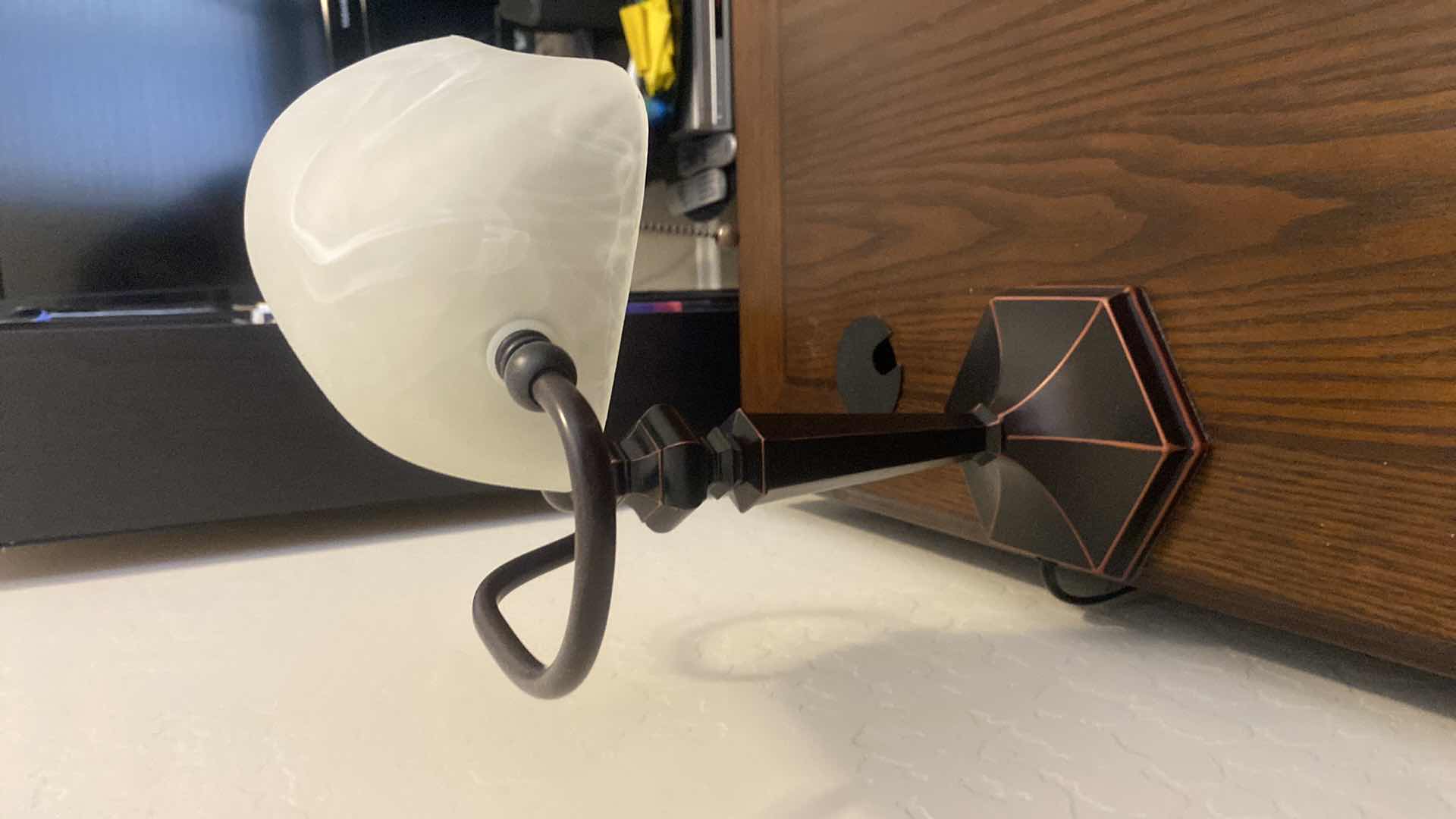 Photo 1 of BRONZE COLOR DESK LAMP 13 1/2” x 16”