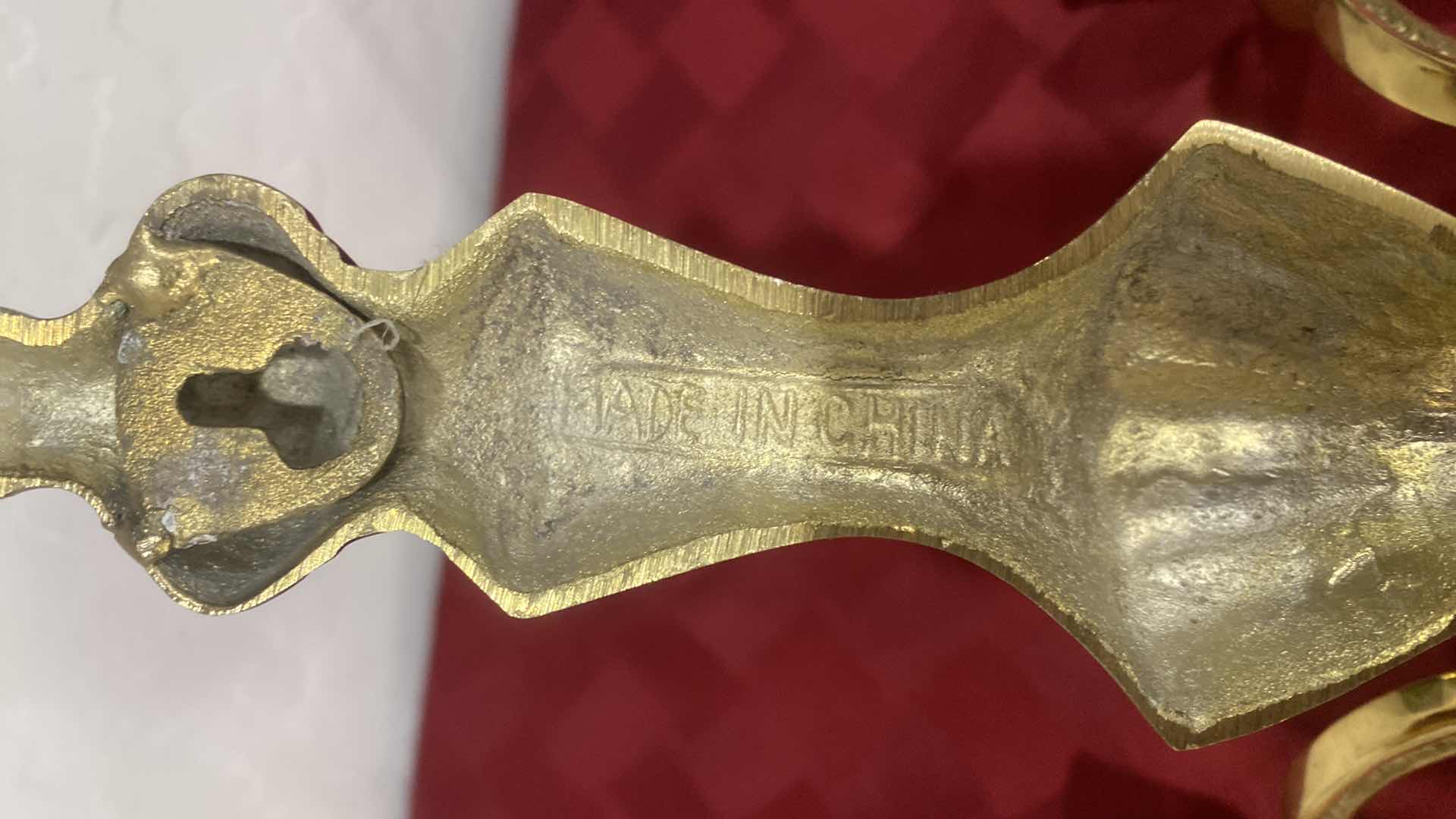 Photo 1 of 2-METAL WALL SCONCE CANDLE HOLDERS 11” x 14”