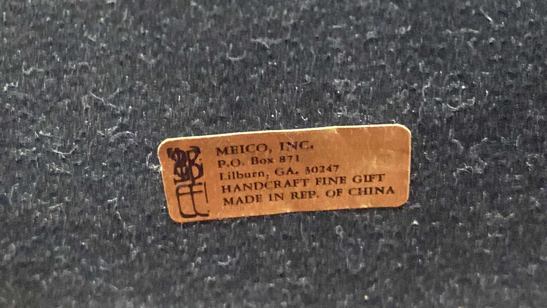 Photo 1 of MEICI BLACK RUNNING HORSE FIGURINE 8” x 6 1/2” & DREAM CATCHER H11”