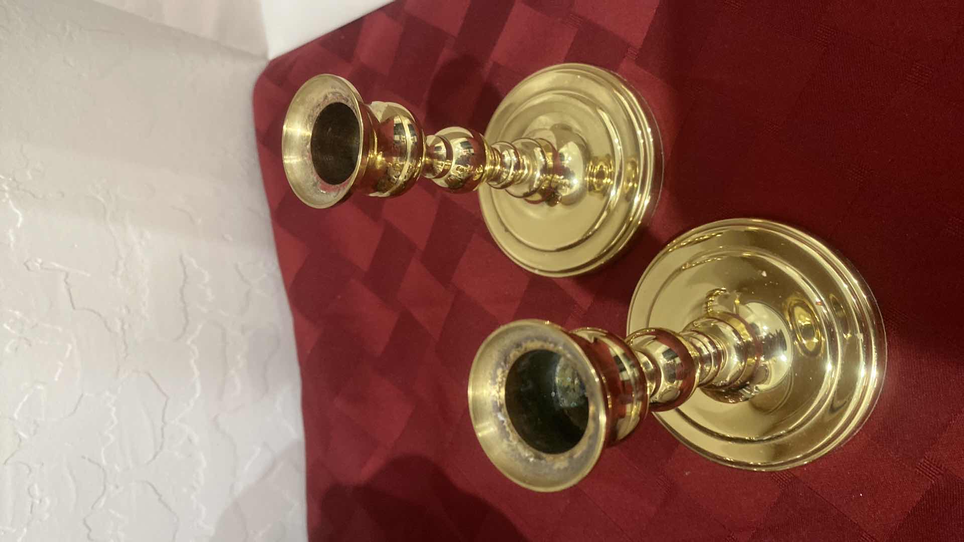 Photo 1 of BALDWIN BRASS CANDLESTICKS H5”