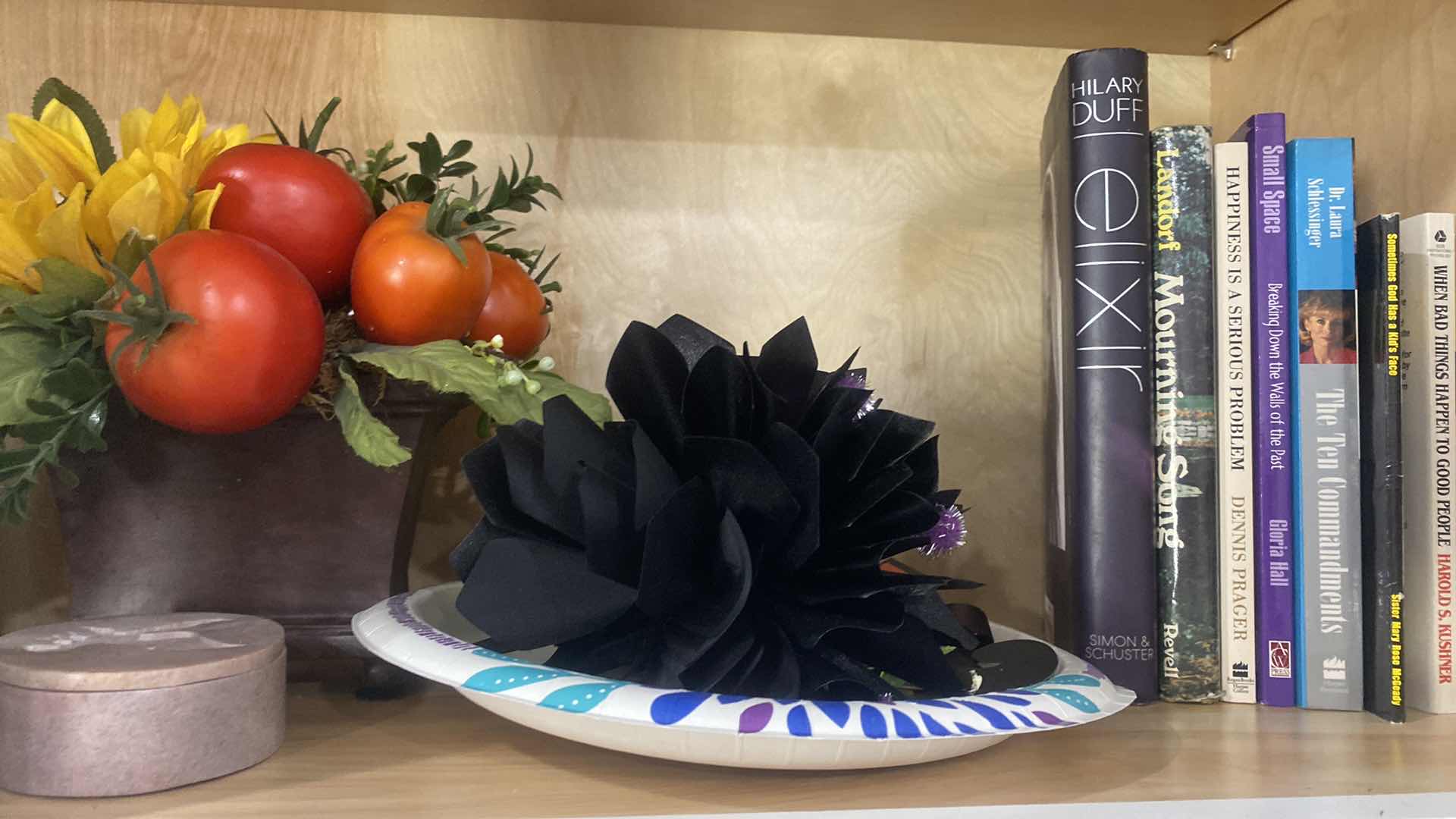 Photo 1 of CONTENTS KITCHEN CABINET - BOOKS VASE & MORE