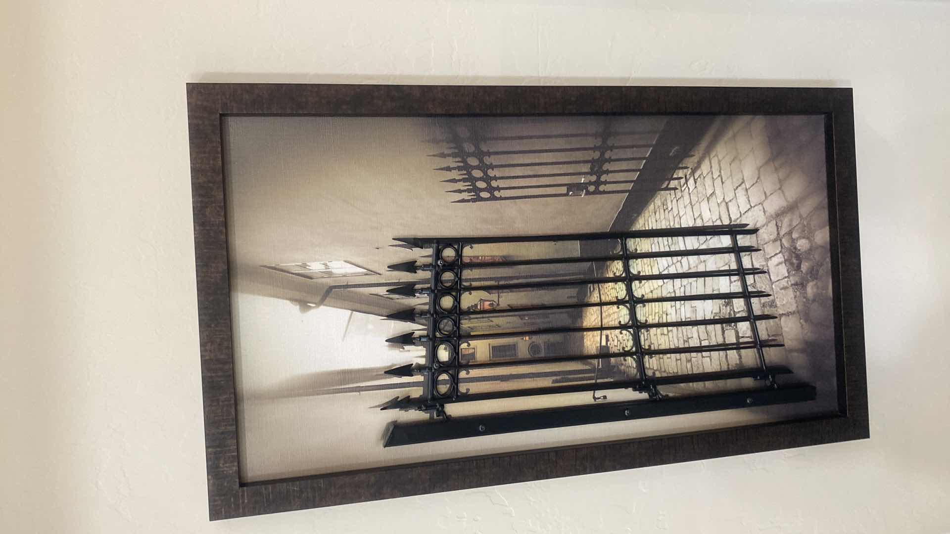 Photo 1 of FRAMED GATE ARTWORK 18” x 32”