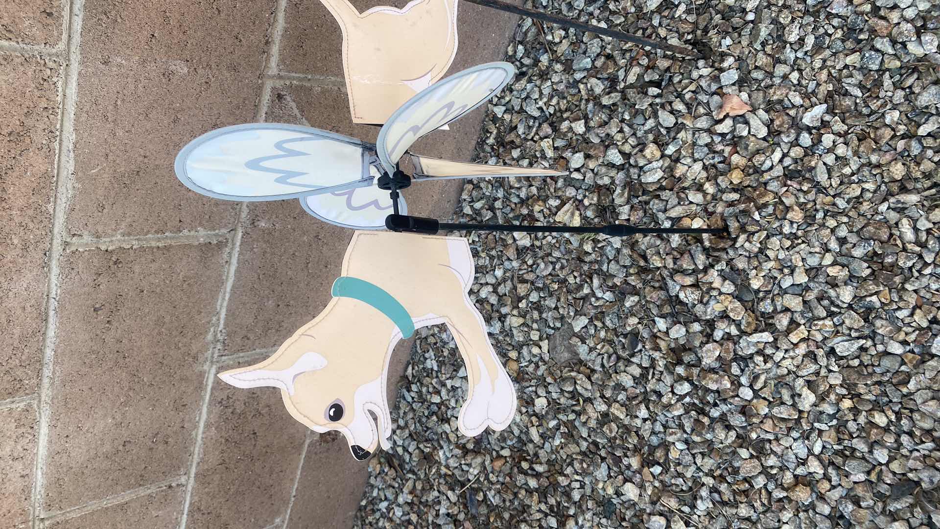 Photo 1 of 2-YARD  ART OWL & DOG