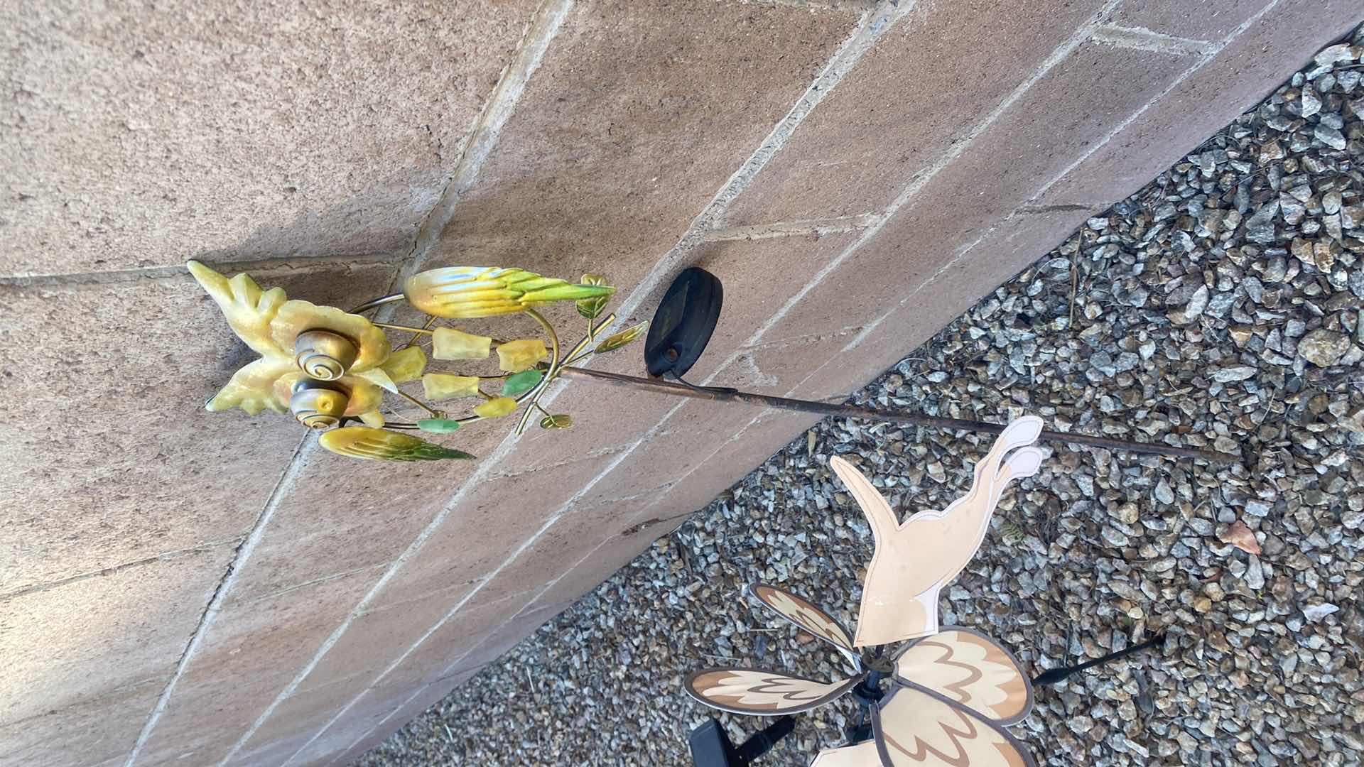 Photo 1 of 2-YARD  ART OWL & DOG