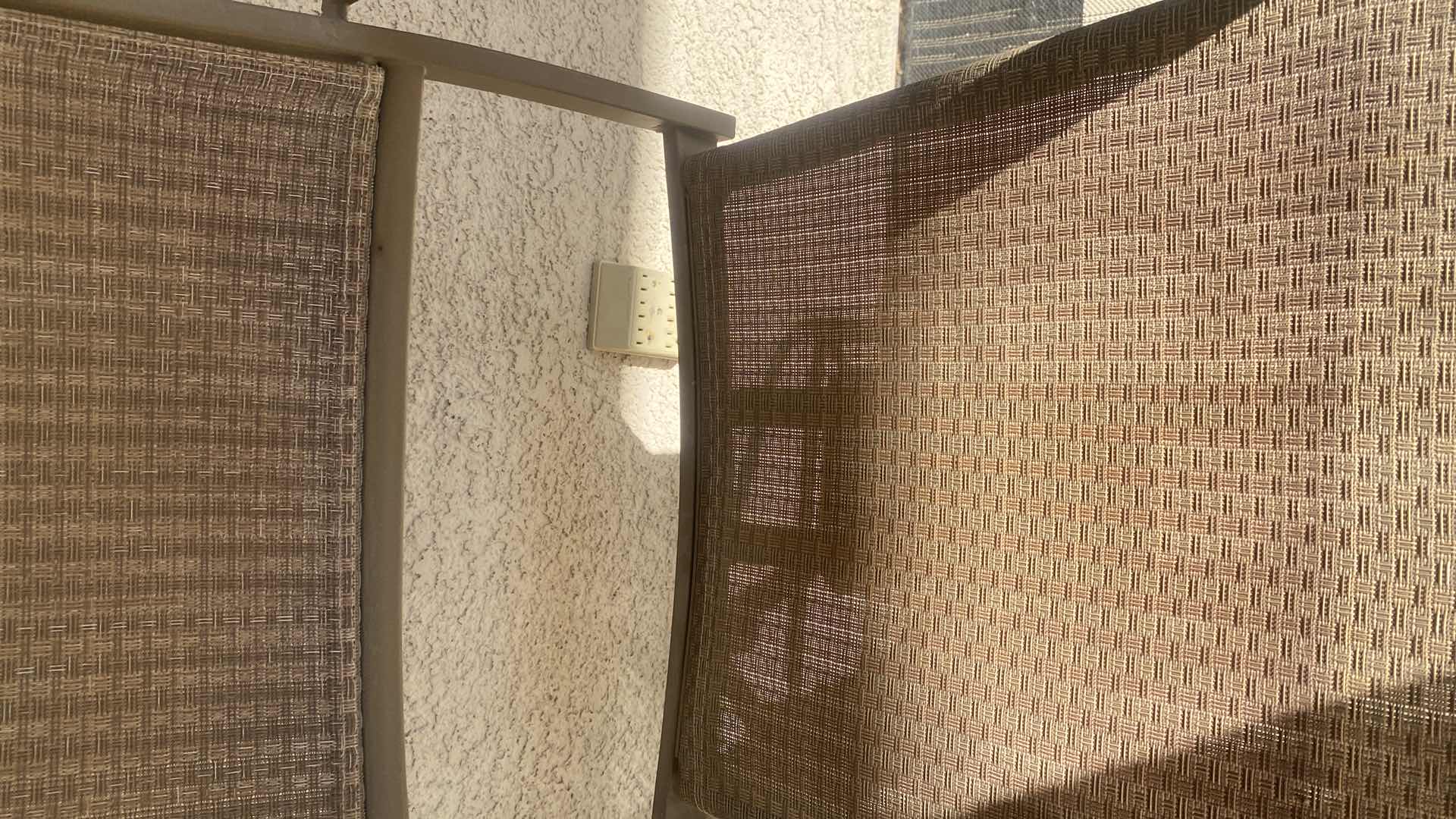 Photo 1 of CAST ALUMINUM BAR STOOL WITH MESH (2 available each sold separately)