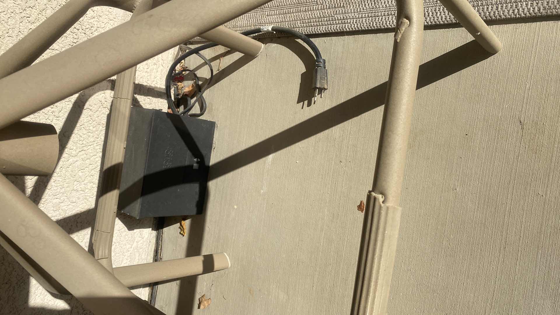 Photo 1 of CAST ALUMINUM BAR STOOL WITH MESH (2 available each sold separately)