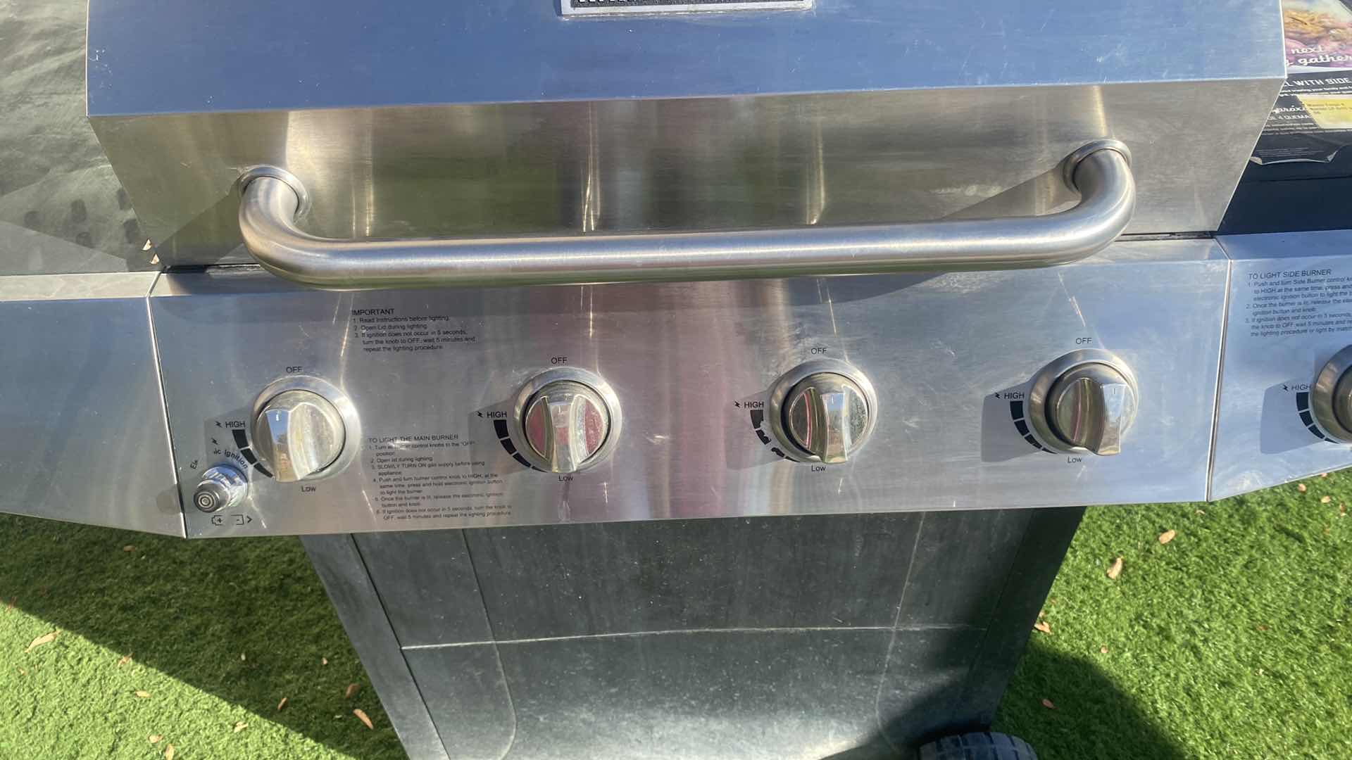 Photo 1 of MASTER FORGE GRILL WITH PROPANE TANK