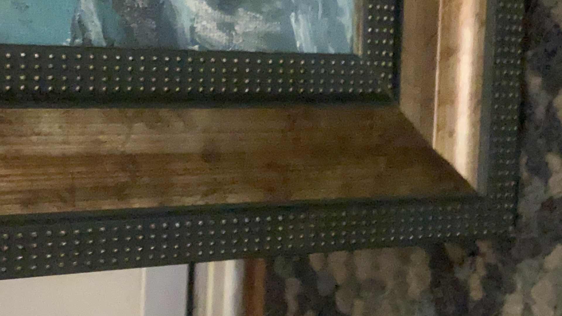 Photo 1 of FRAMED OIL ON CANVAS SEASCAPE SIGNED ARTWORK 20” x 24”