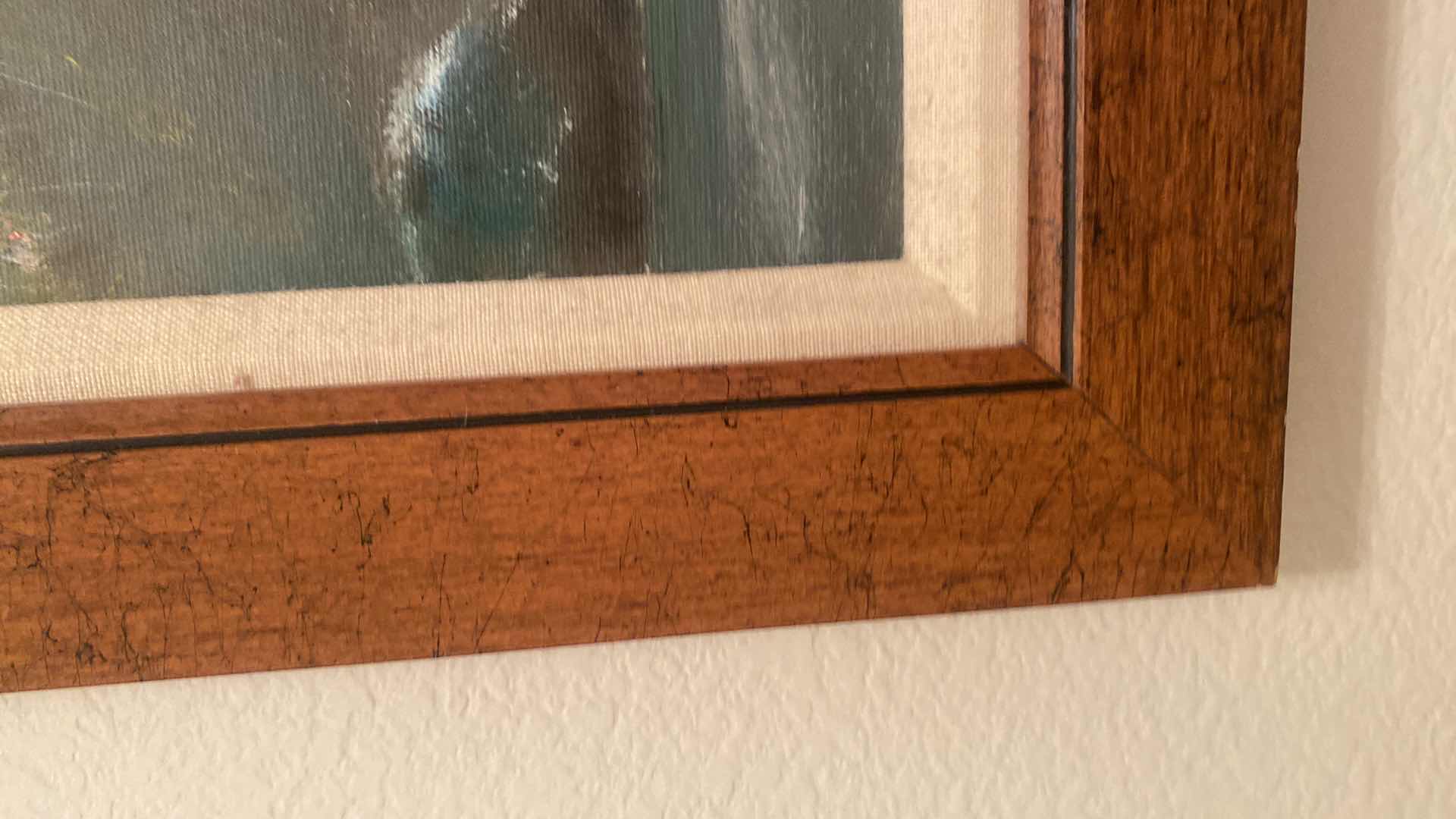 Photo 1 of FRAMED OIL ON CANVAS SEASCAPE SIGNED ARTWORK 41 1/22 inches x 22 1/2”