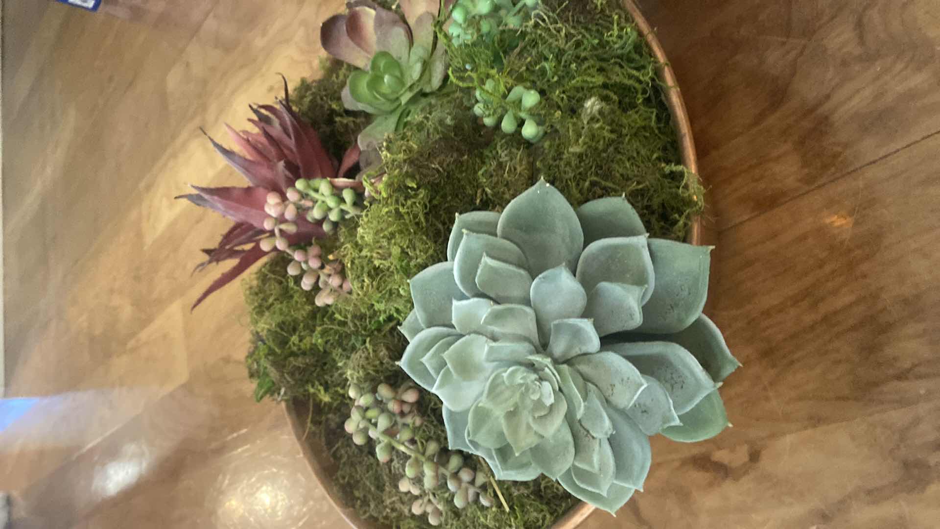 Photo 1 of 2-FAUX PLANTS TALLEST H 16”