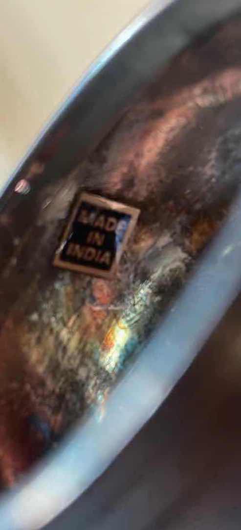 Photo 1 of 12-HAMMERED SILVER NAPKIN RINGS 