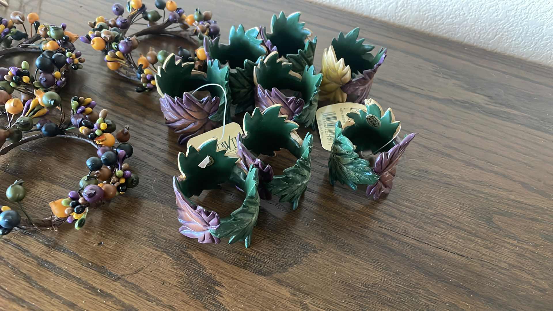 Photo 1 of FALL LEAF NAPKIN RINGS