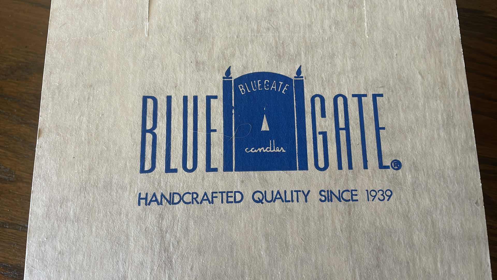 Photo 1 of 24-BLUE GATE VOTIVE CANDLES