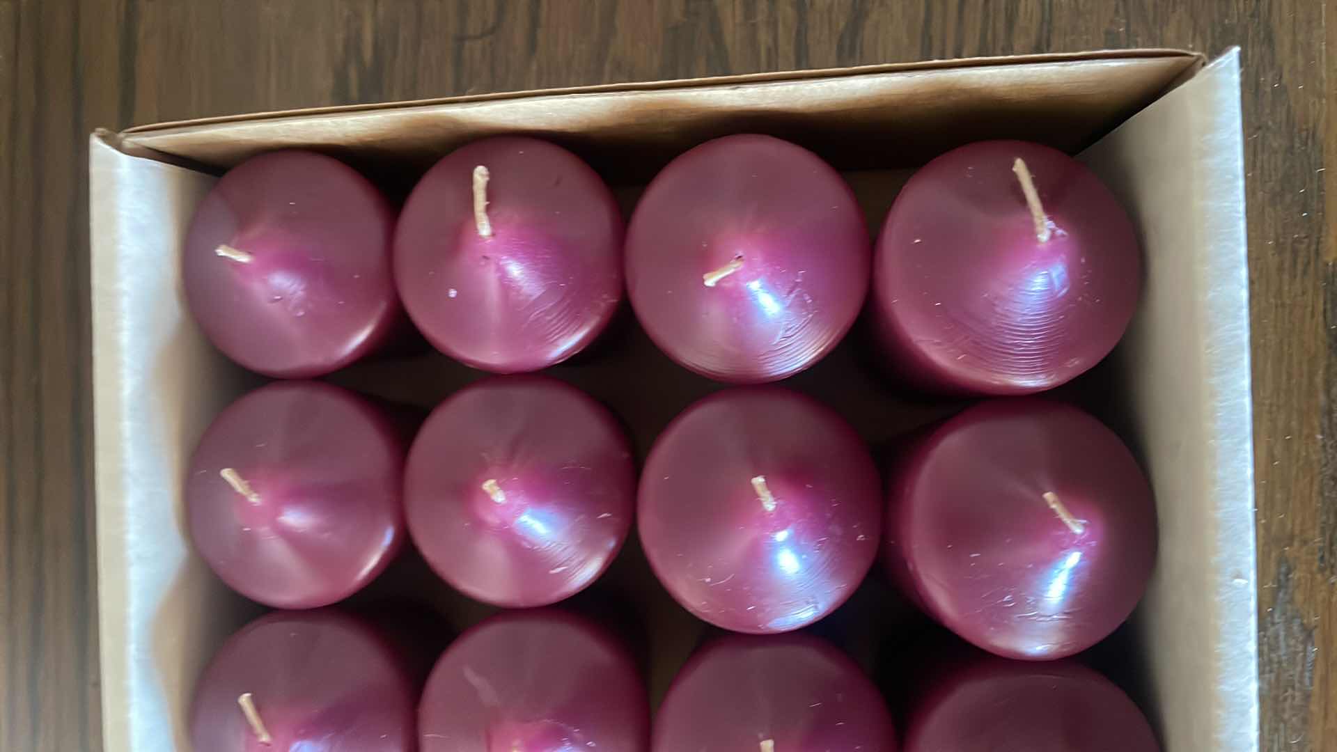 Photo 1 of 24-BLUE GATE VOTIVE CANDLES