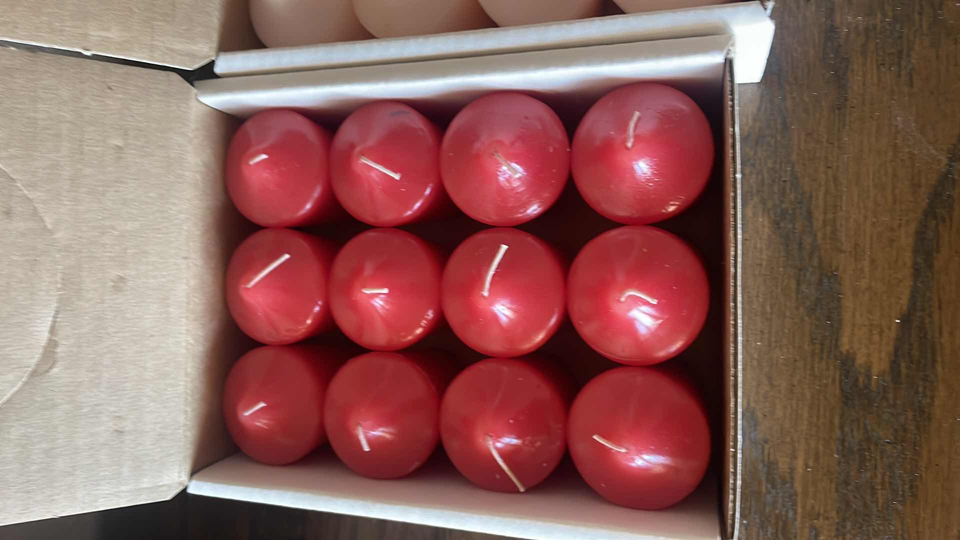 Photo 1 of BLUE GATE VOTIVE CANDLES 24 PC