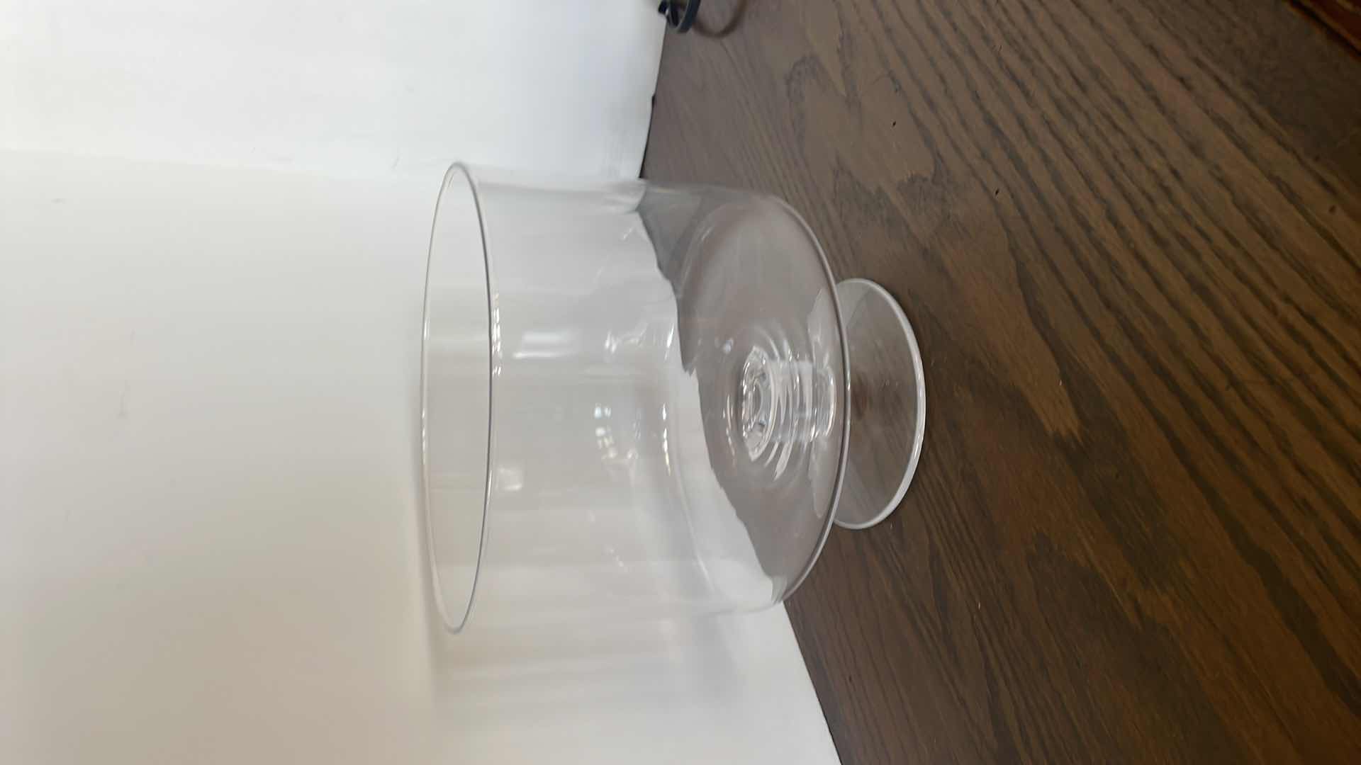 Photo 1 of GLASS TRIFLE DISH 8”x8”