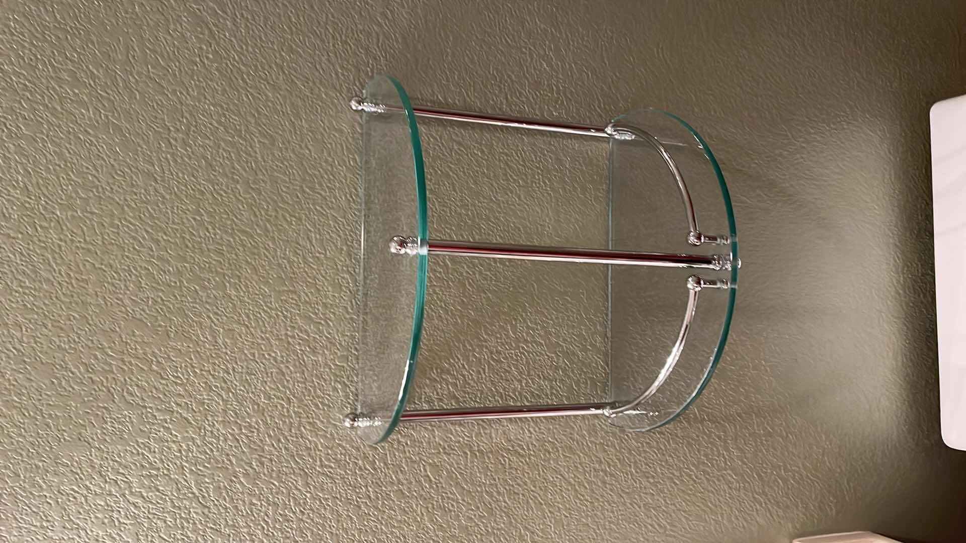 Photo 1 of GLASS SHELVING 14”x14”