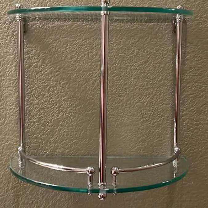Photo 1 of GLASS SHELVING 14”x14”