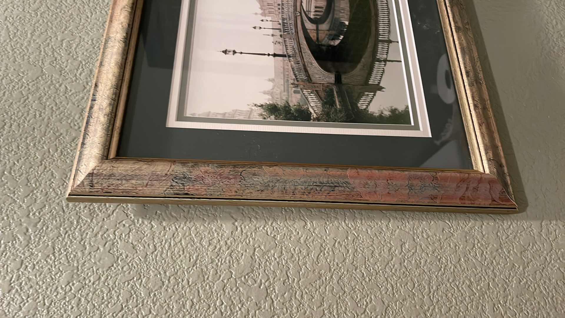 Photo 1 of FRAMED VENICE BRIDGE PHOTOGRAPHY 14”x 15”