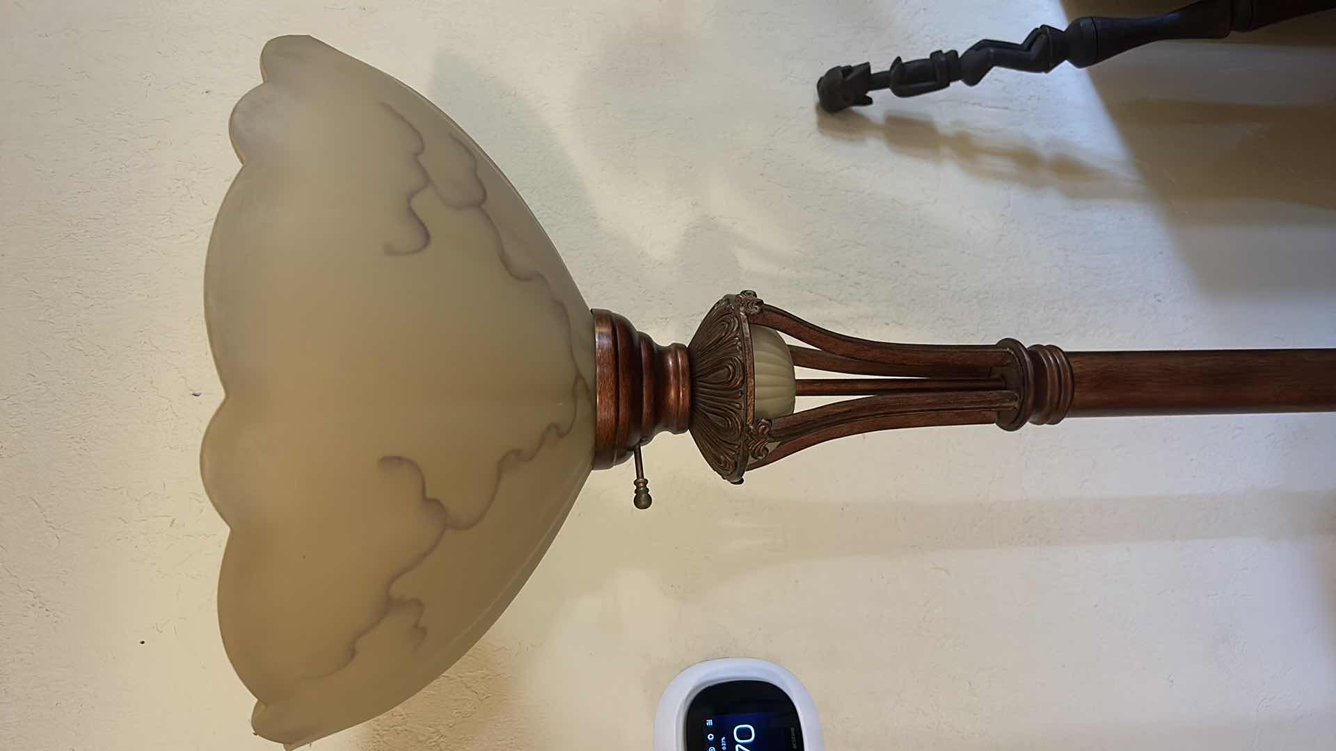 Photo 1 of 6' TORCHIERE FLOOR LAMP 