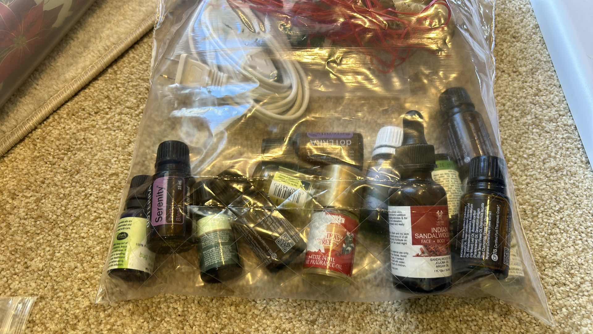 Photo 1 of 3.5’ TOTE WITH WRAPPING PAPER AND SUPPLIES.