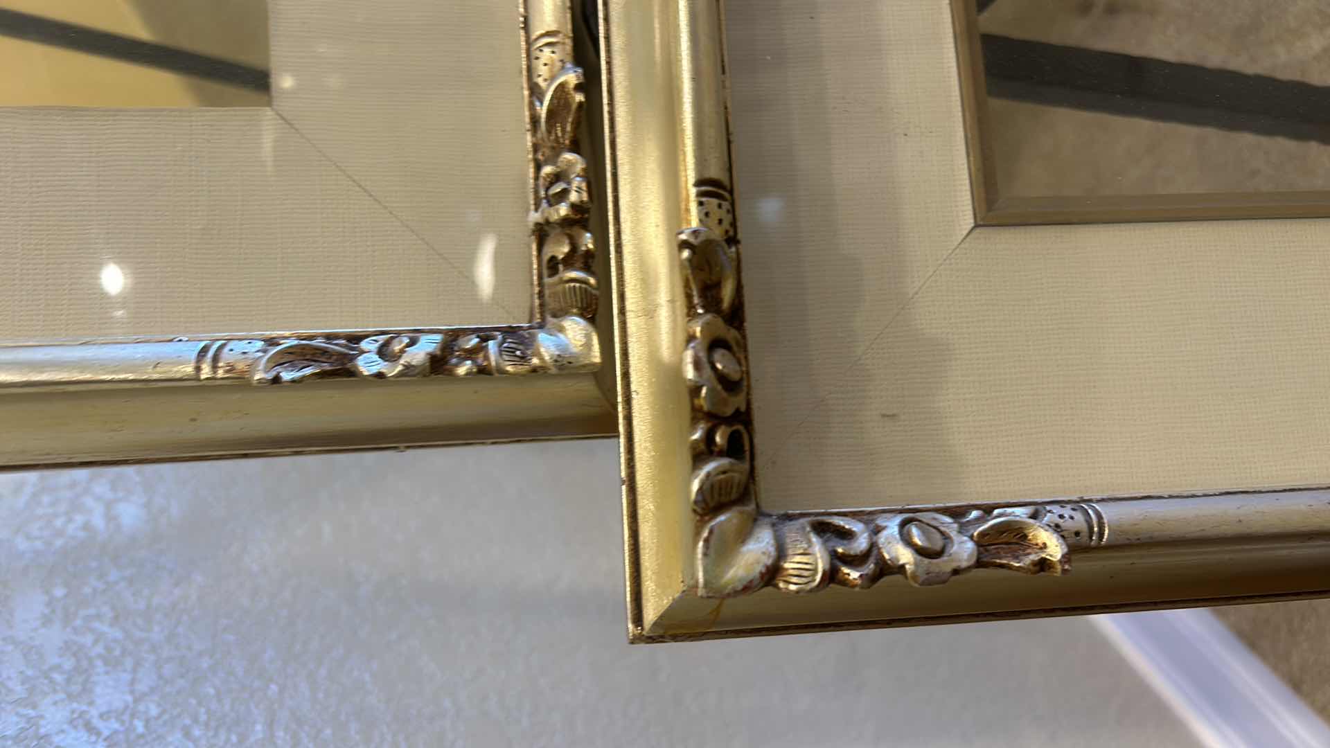 Photo 1 of 2-ORNATE GOLD PICTURE FRAMES (LARGEST 26” x 29”)