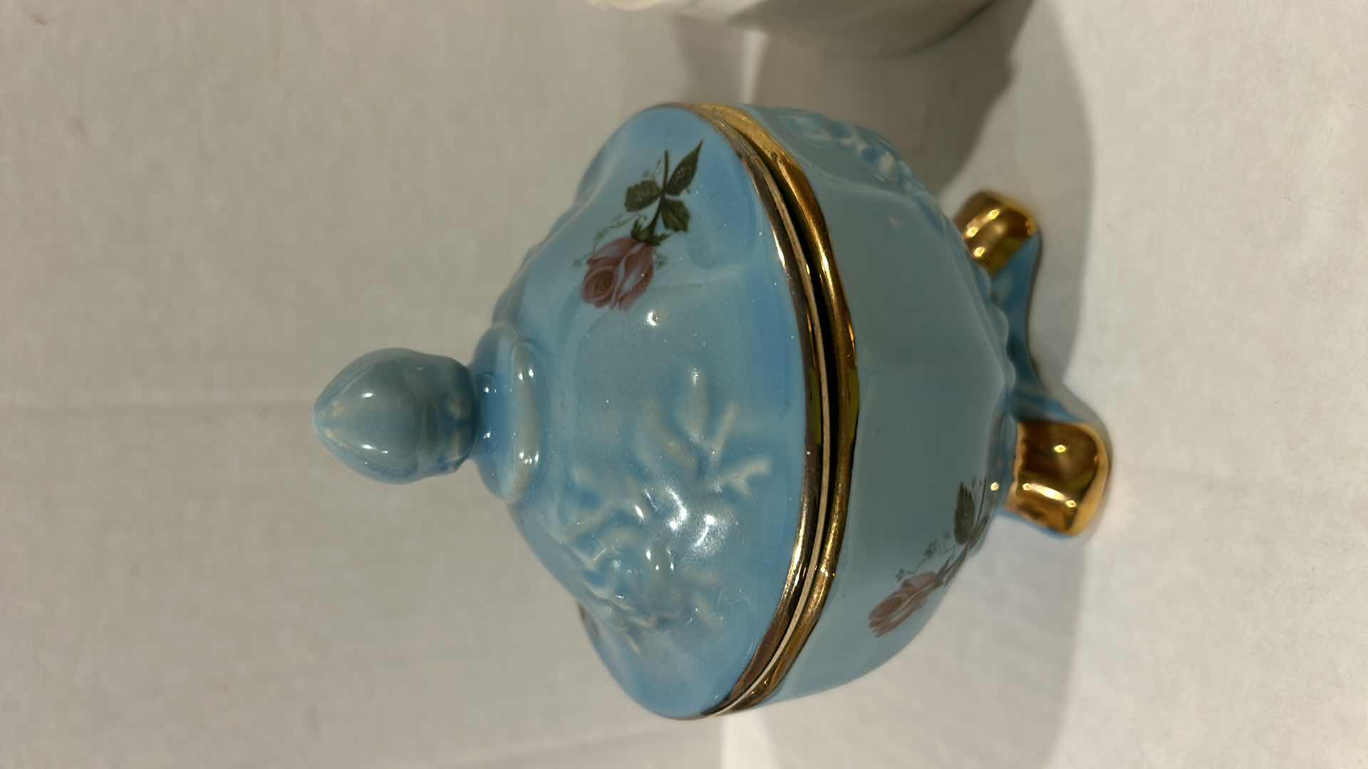 Photo 1 of 3 PORCELAIN TRINKET BOXES