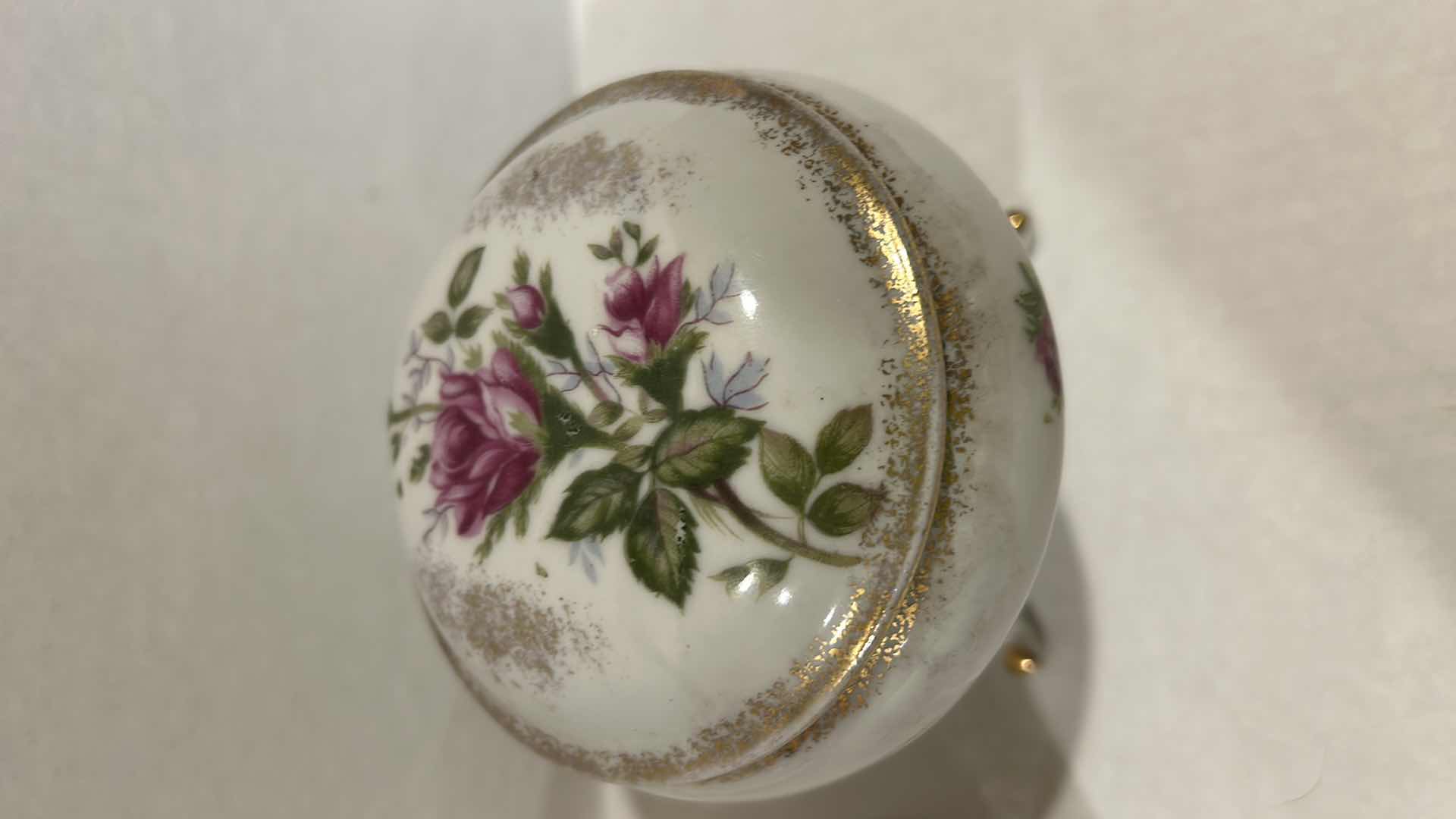 Photo 1 of 3 PORCELAIN TRINKET BOXES