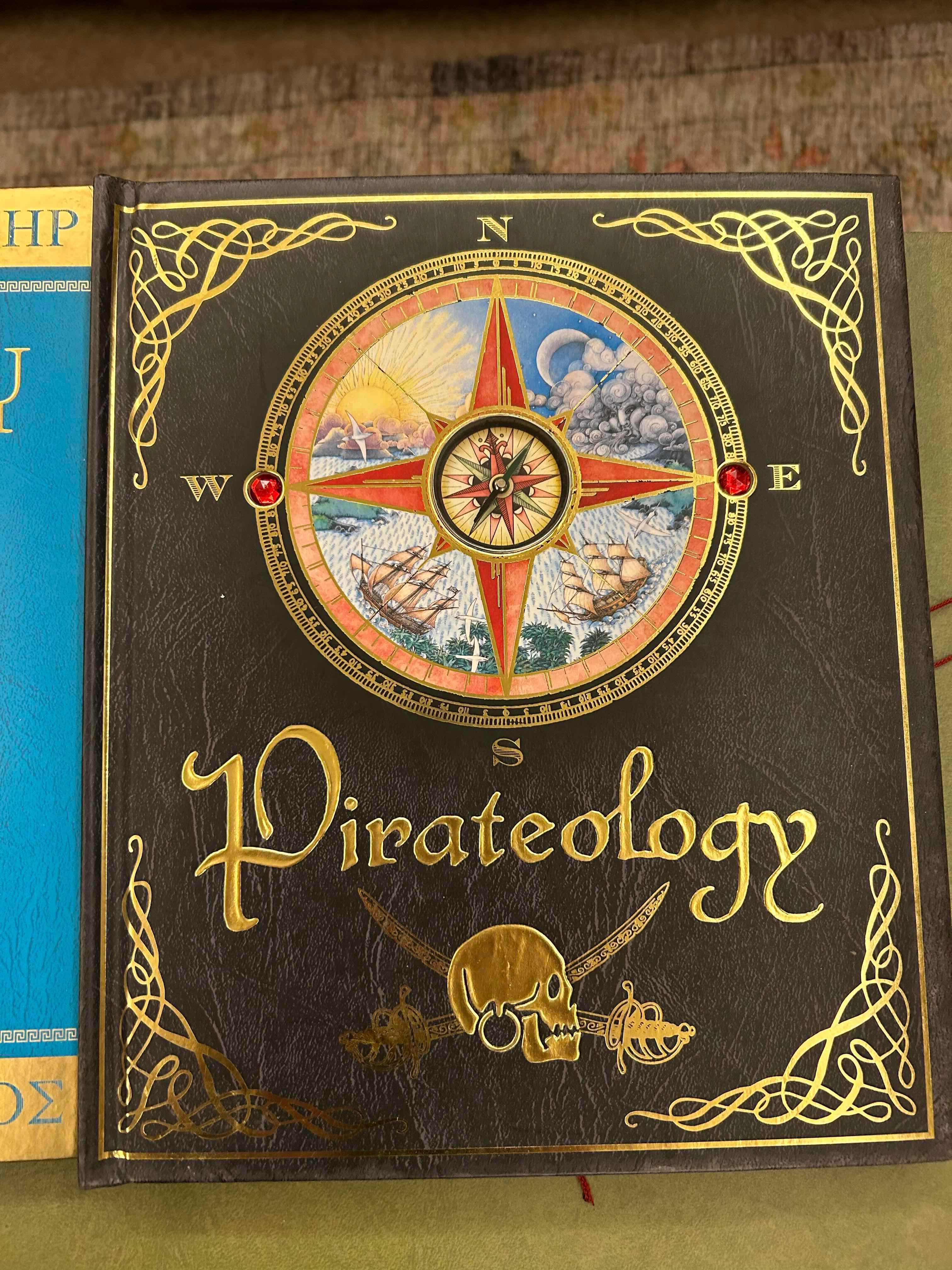 Photo 1 of 3-HARDBOUND BOOKS OF WIZARDOLOGY,  MYTHOLOGY, PIRATEOLOGY