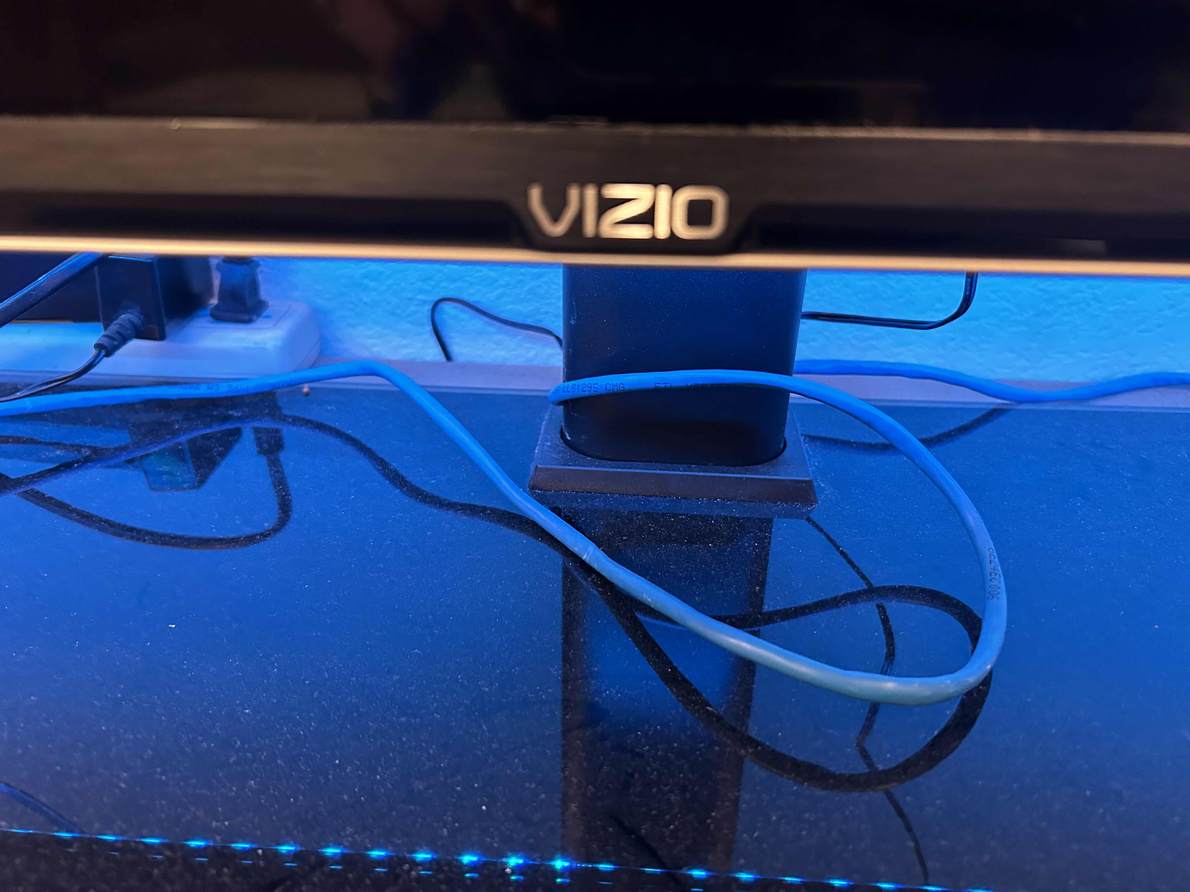Photo 1 of 65” VIZIO TELEVISION W LED LIGHTING ON BACK