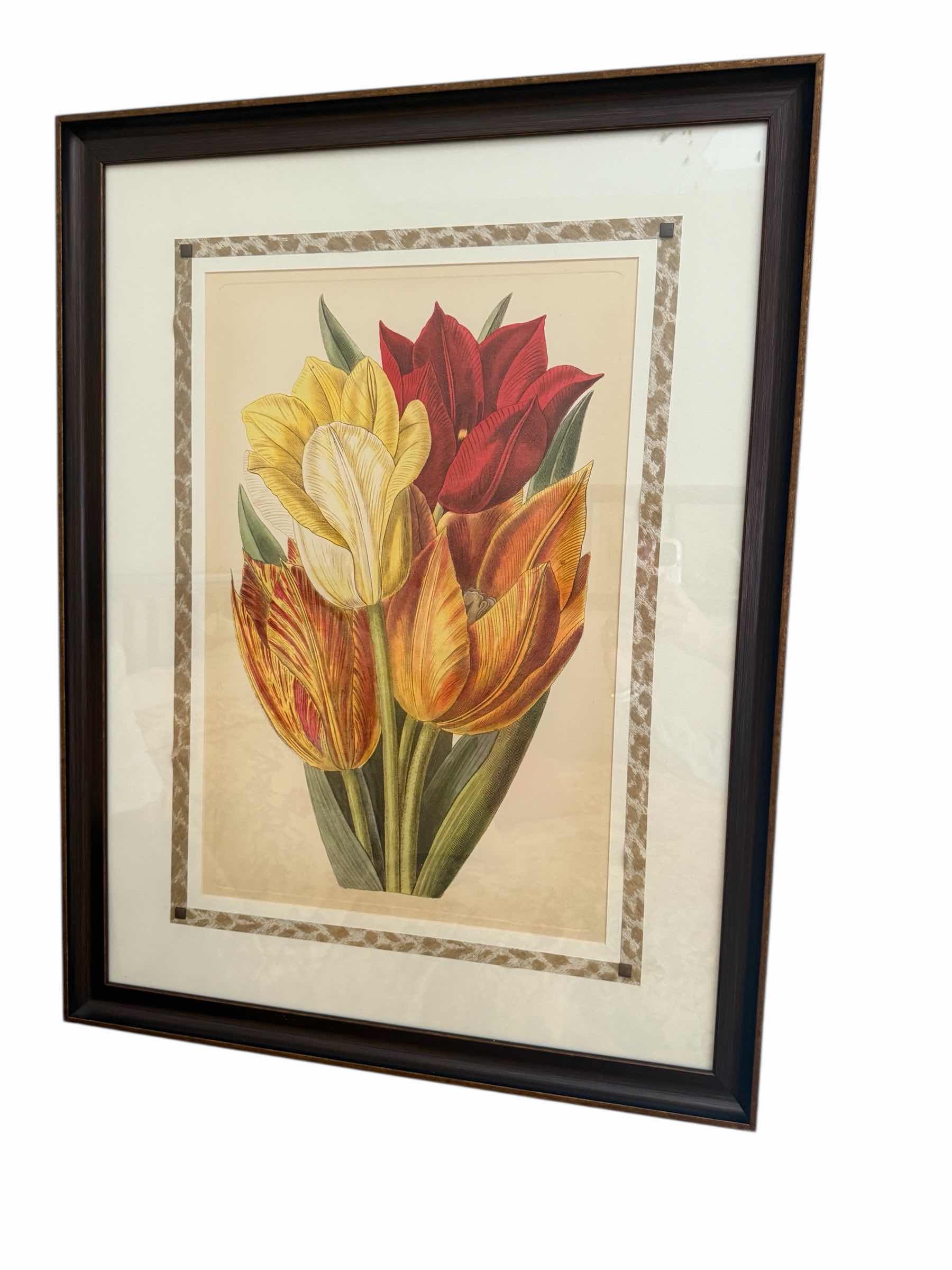 Photo 1 of FRAMED TULIP ARTWORK 27” x 35”