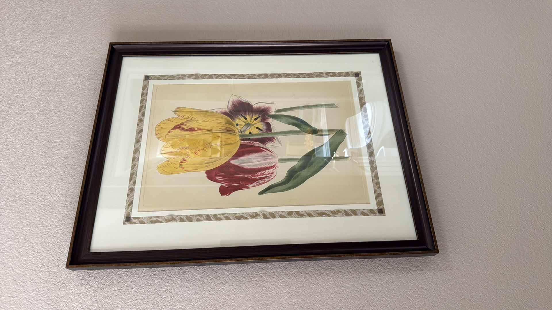 Photo 1 of FRAMED TULIP ARTWORK 27” x 35”