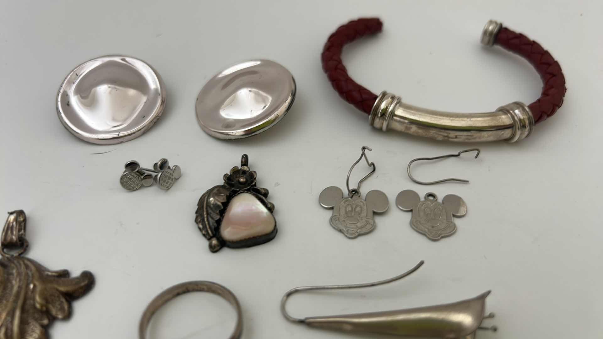 Photo 6 of JEWELRY PIECES, INCLUDING STERLING SILVER (AS IS)