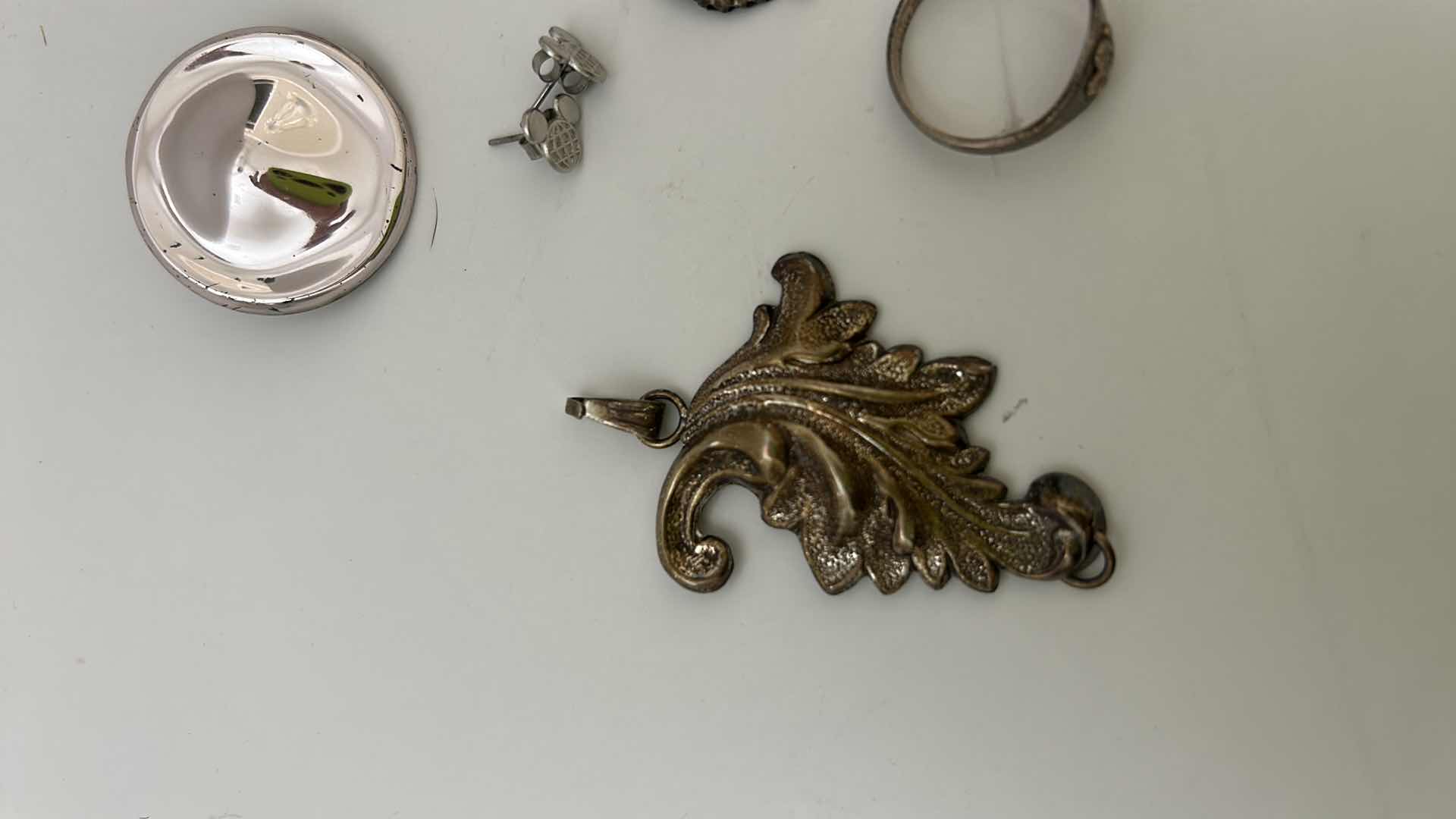 Photo 4 of JEWELRY PIECES, INCLUDING STERLING SILVER (AS IS)