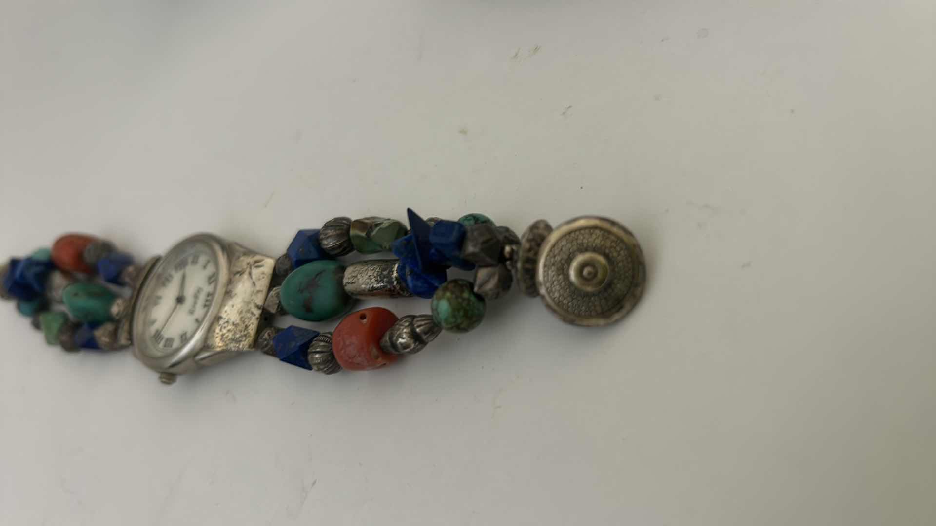 Photo 1 of 2 UNIQUE WATCH BANDS AND WATCHES - TURQUOISE STONES AND BEADING