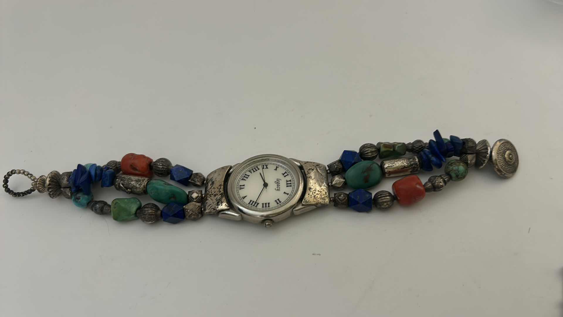 Photo 1 of 2 UNIQUE WATCH BANDS AND WATCHES - TURQUOISE STONES AND BEADING
