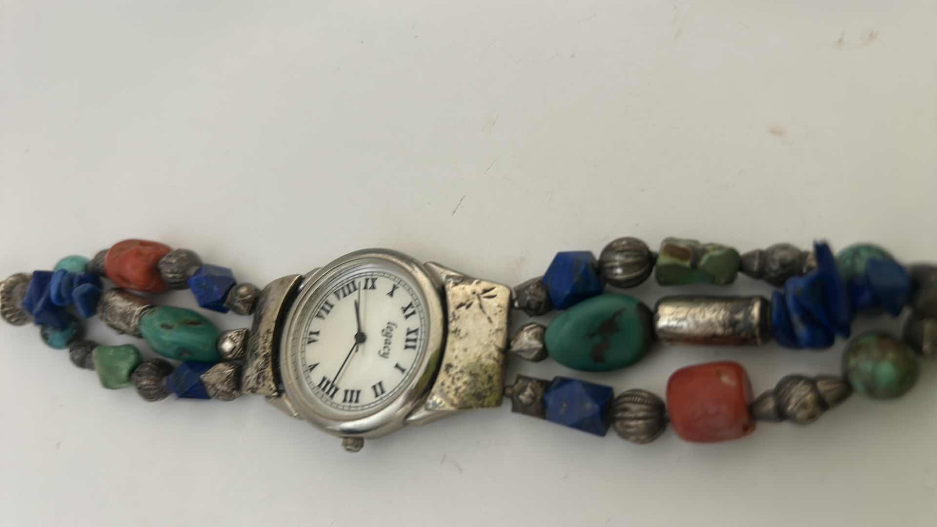Photo 1 of 2 UNIQUE WATCH BANDS AND WATCHES - TURQUOISE STONES AND BEADING