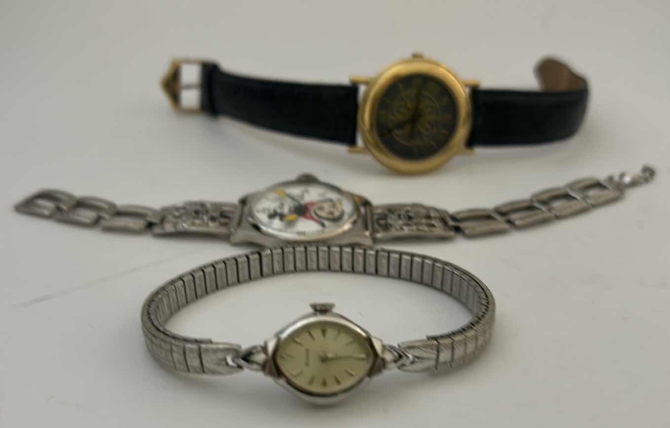 Photo 5 of 3 WOMEN’S WATCHES ( INCLUDING VINTAGE BULOVA GOLD PLATED)