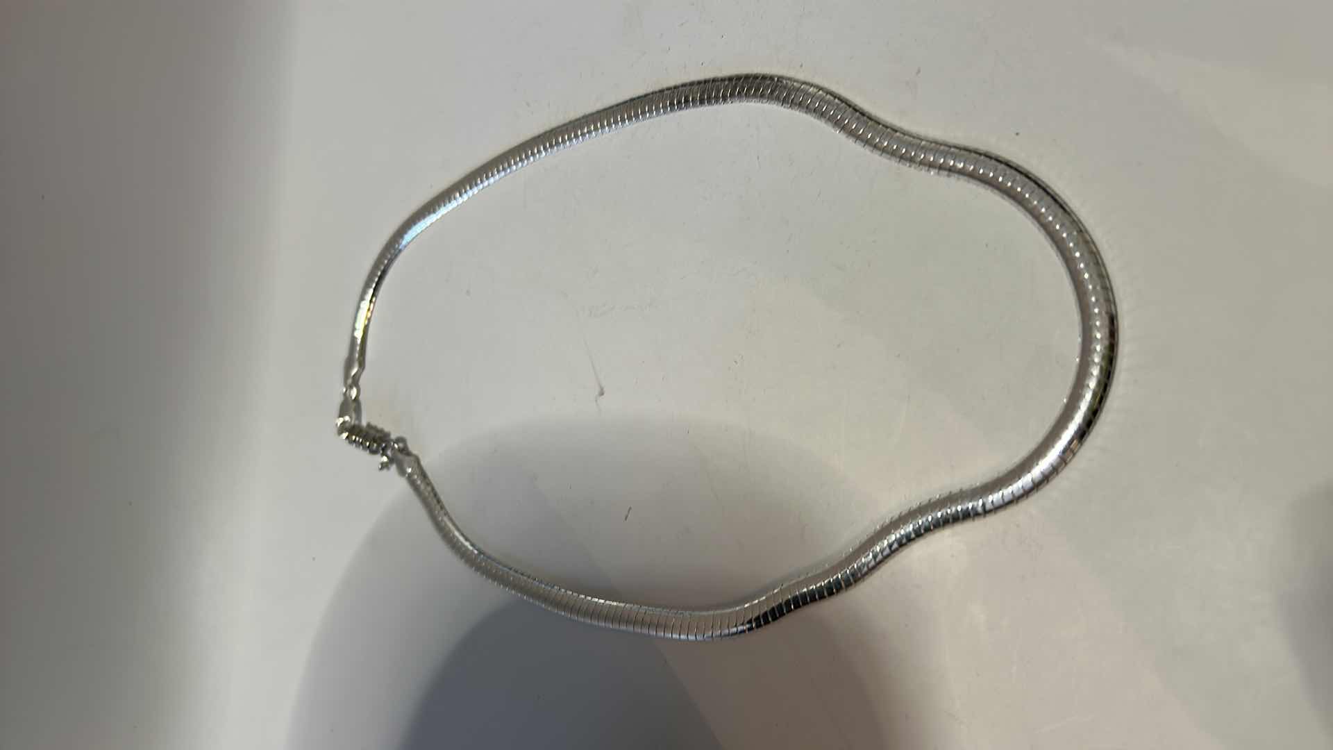 Photo 1 of FINE JEWELRY - .925 STERLING SILVER ITALY NECKLACE