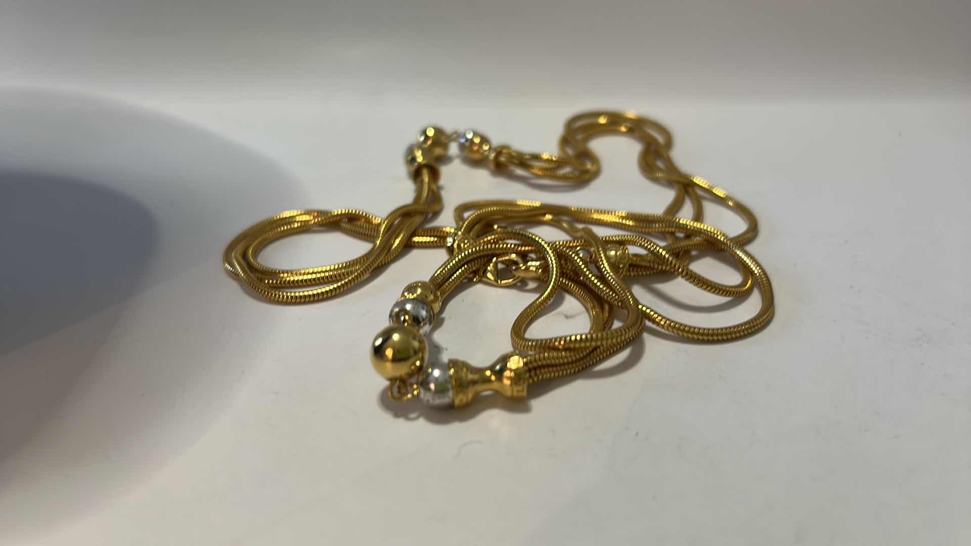 Photo 1 of JEWELRY- 3 LONG BEADED NECKLACES