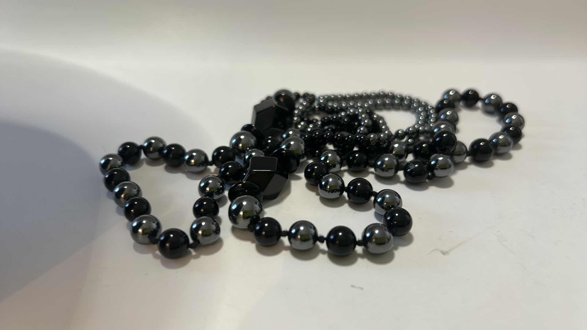 Photo 1 of JEWELRY- 3 LONG BEADED NECKLACES