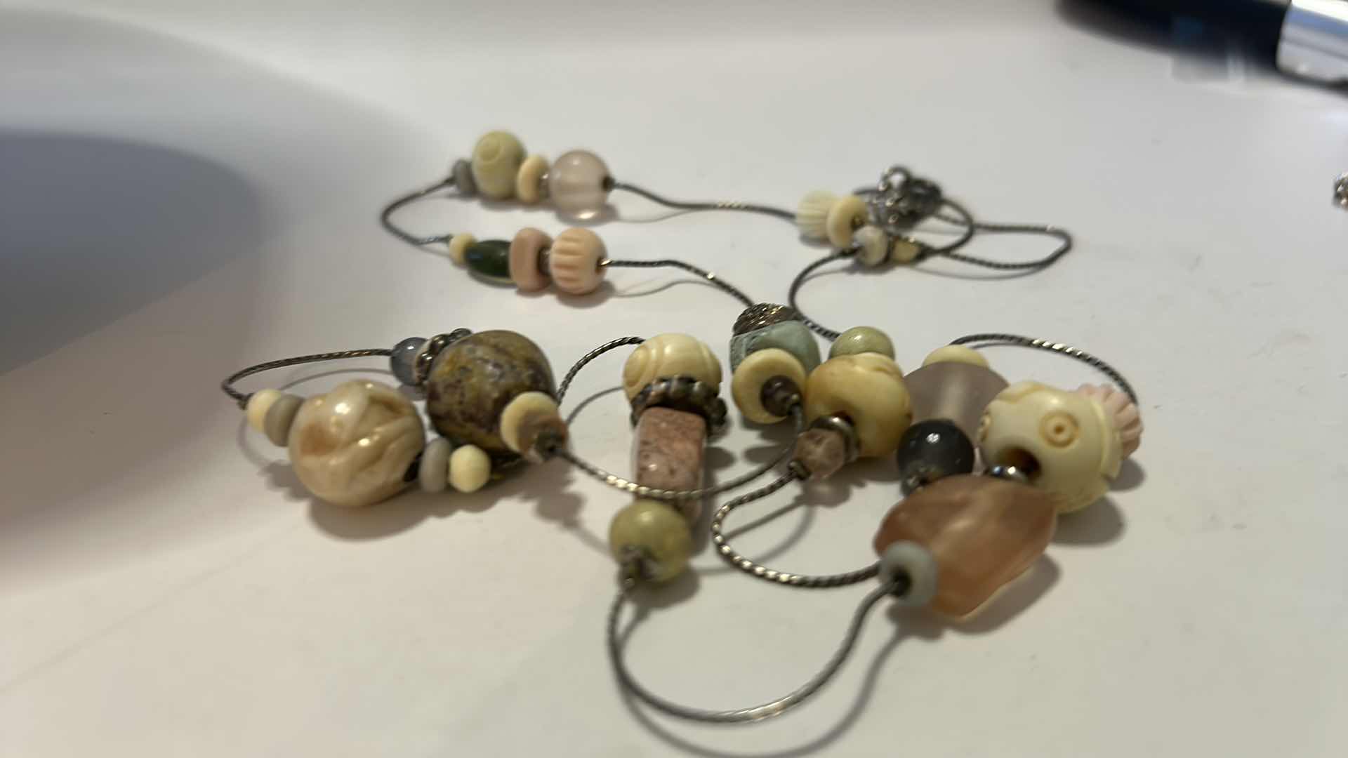 Photo 1 of FINE JEWELRY- 2 .925 STERLING SILVER LONG NECKLACES