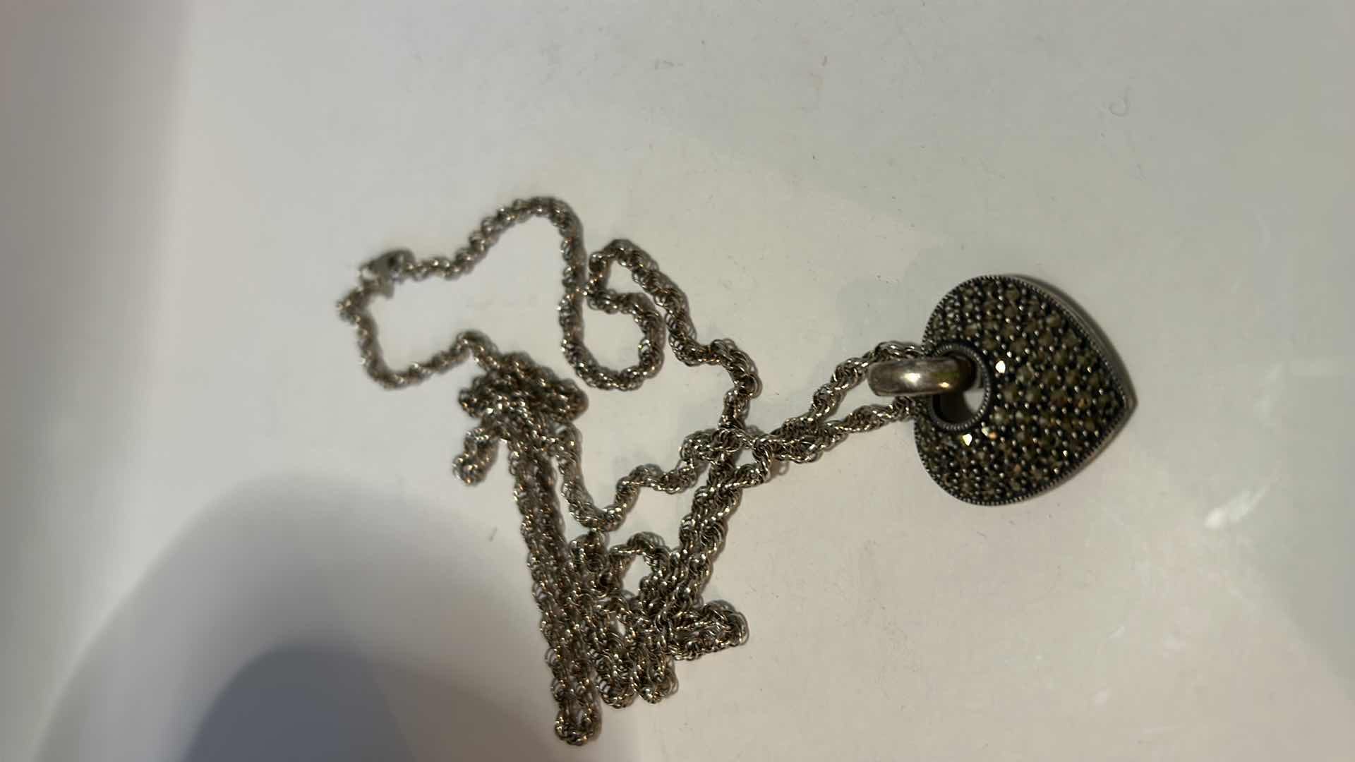 Photo 1 of FINE JEWELRY- 2 .925 STERLING SILVER LONG NECKLACES