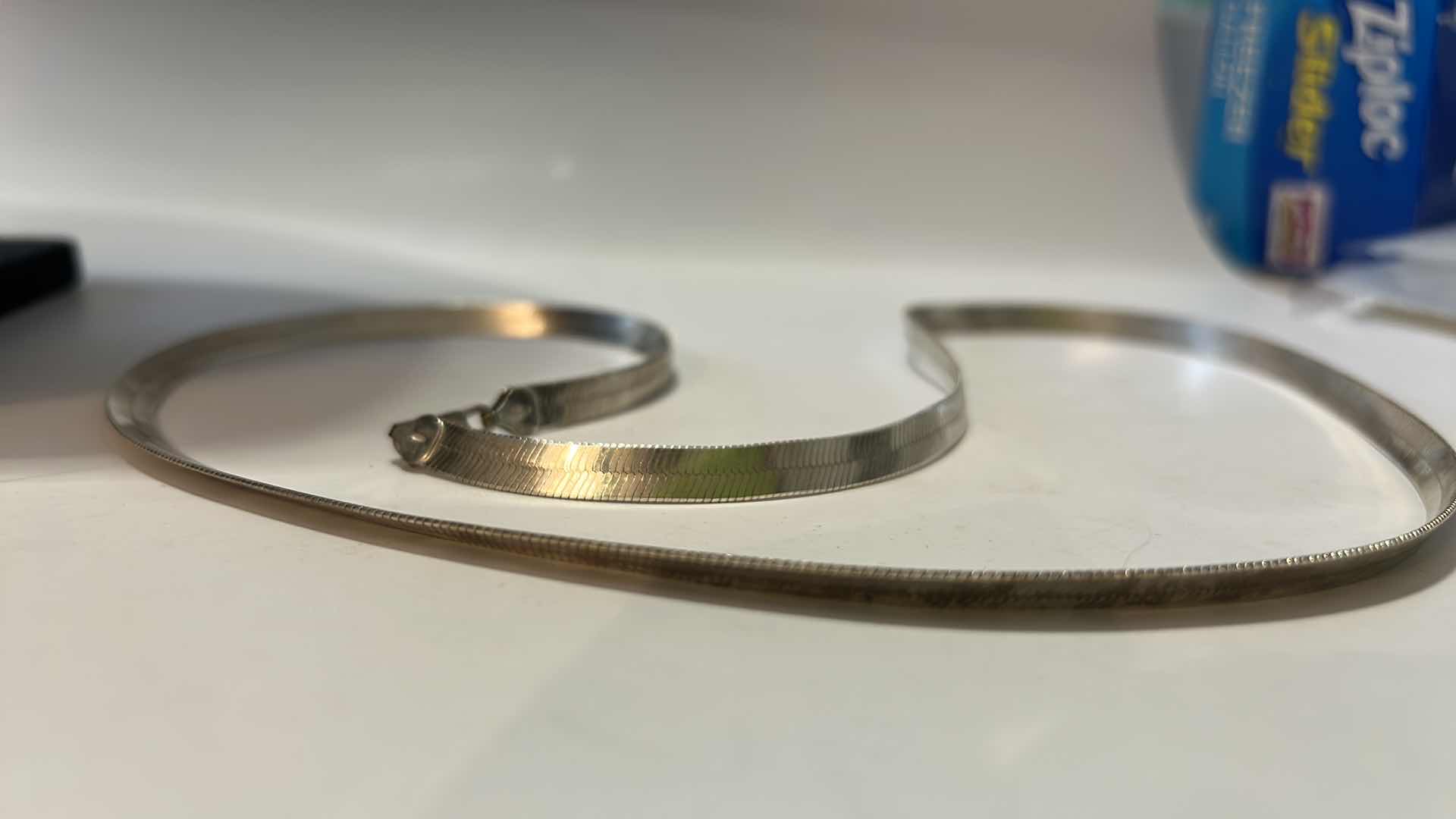 Photo 1 of FINE JEWELRY - .925 STERLING SILVER ITALY NECKLACE