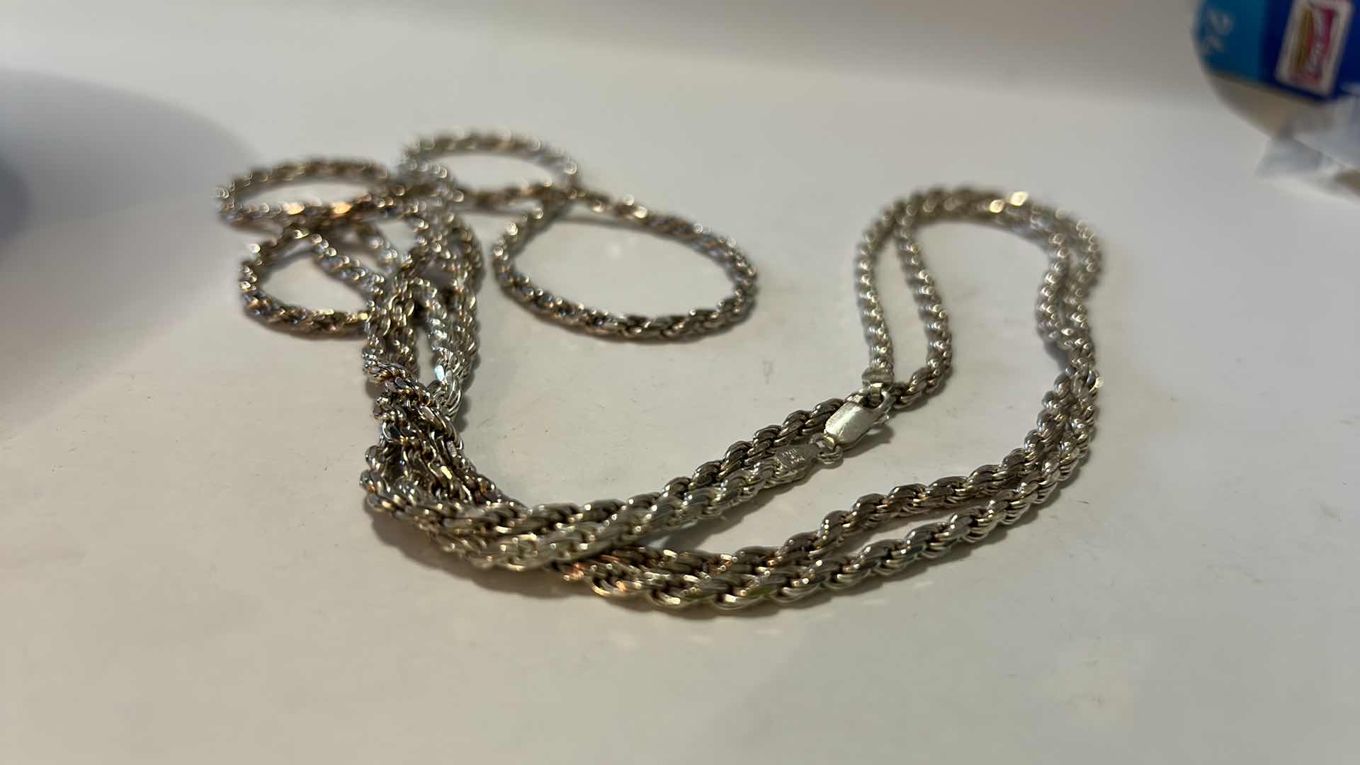 Photo 2 of FINE JEWELRY - .925 STERLING SILVER ITALY NECKLACE